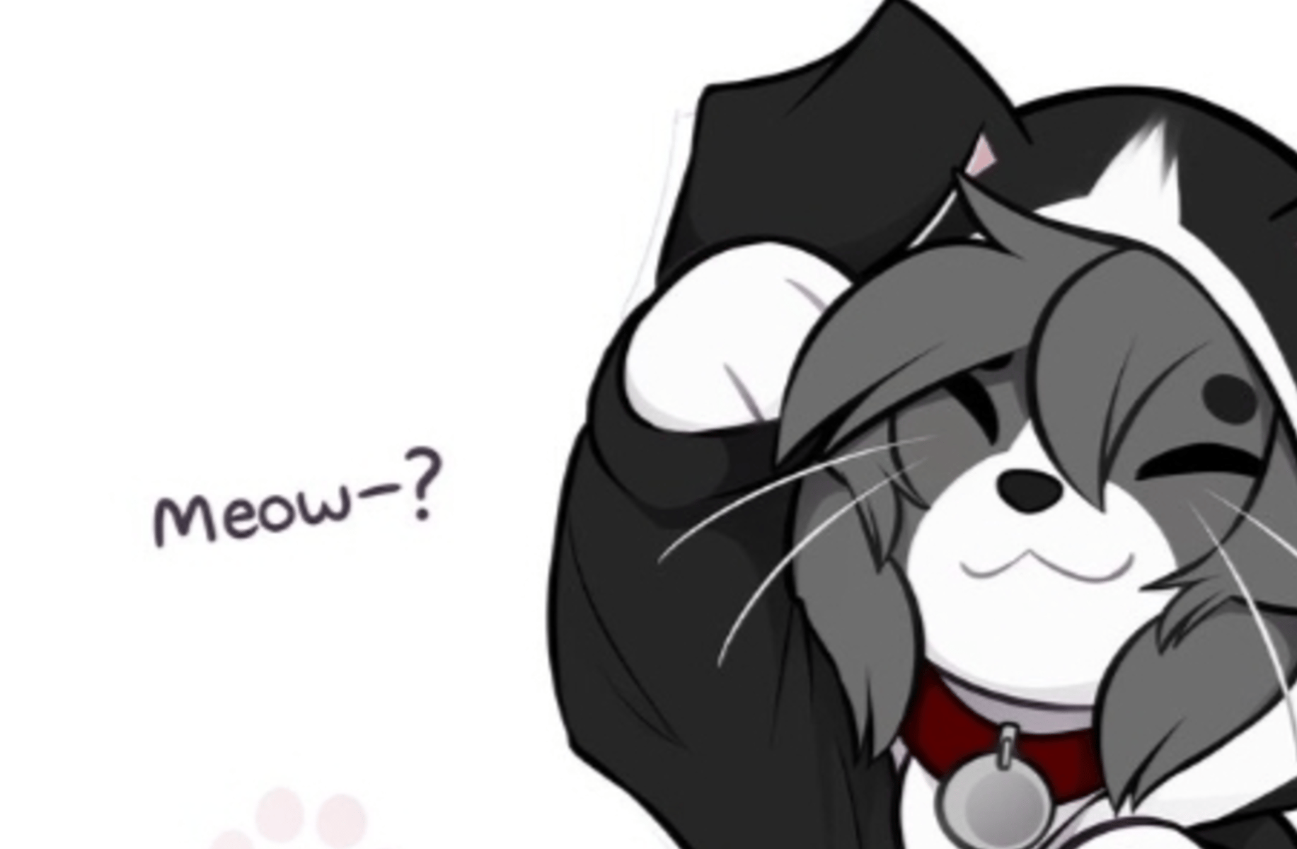 Furry catgirl Shiro