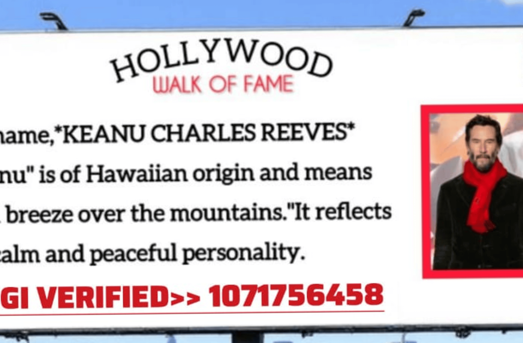 Keanu Charles Reeves