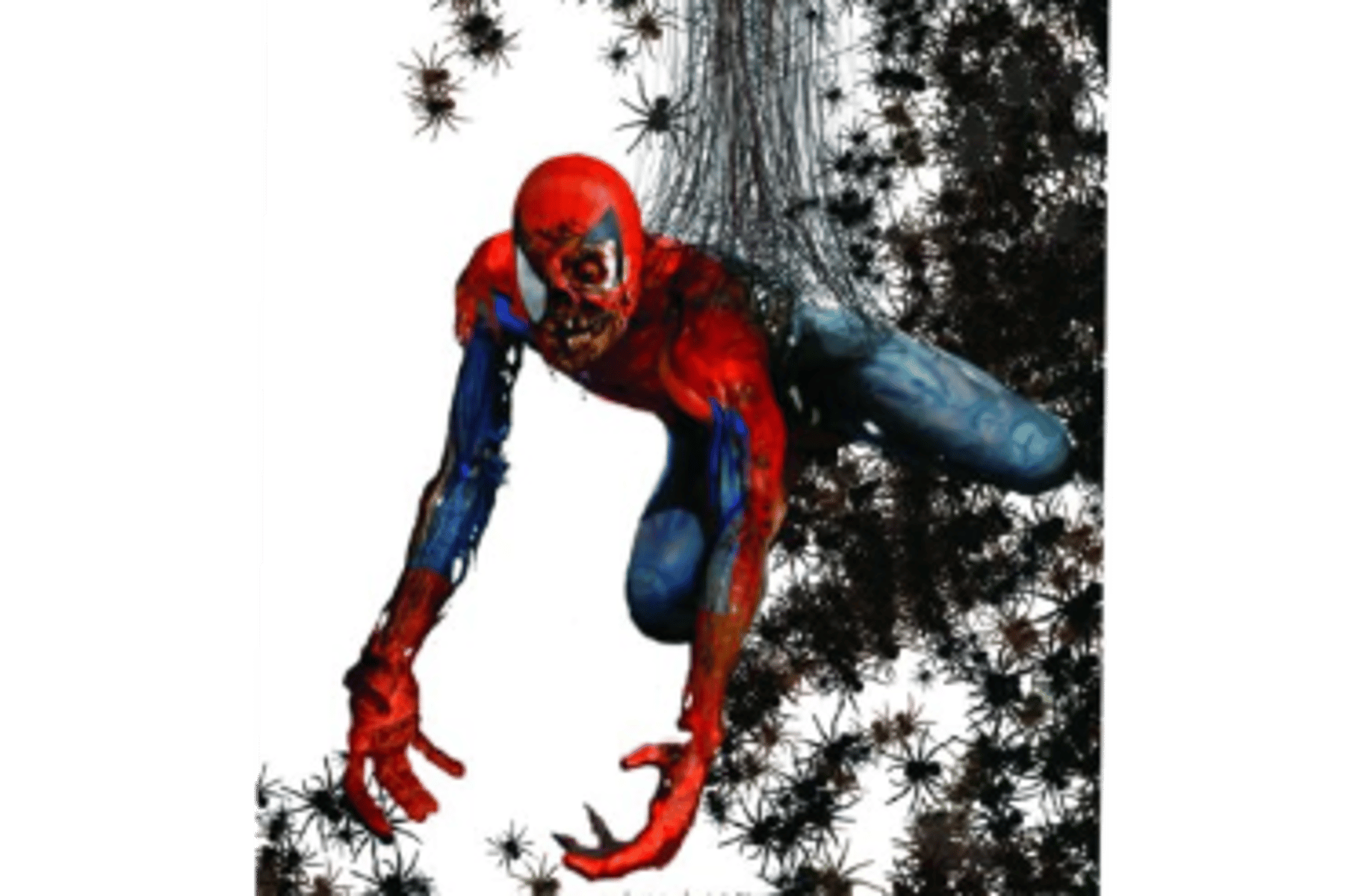 Zombie spiderman