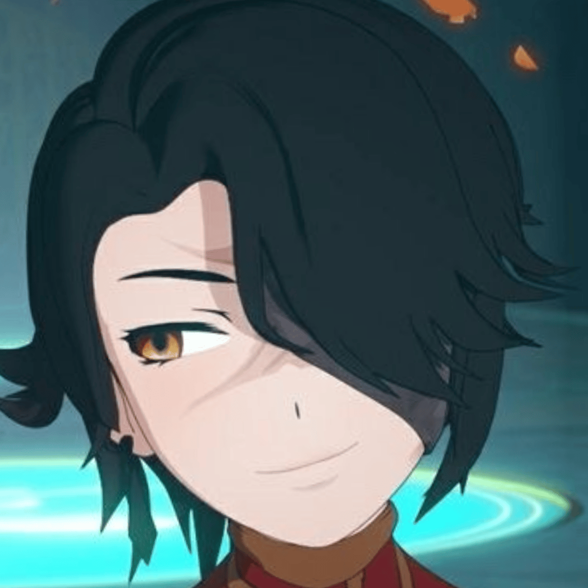 Cinder fall