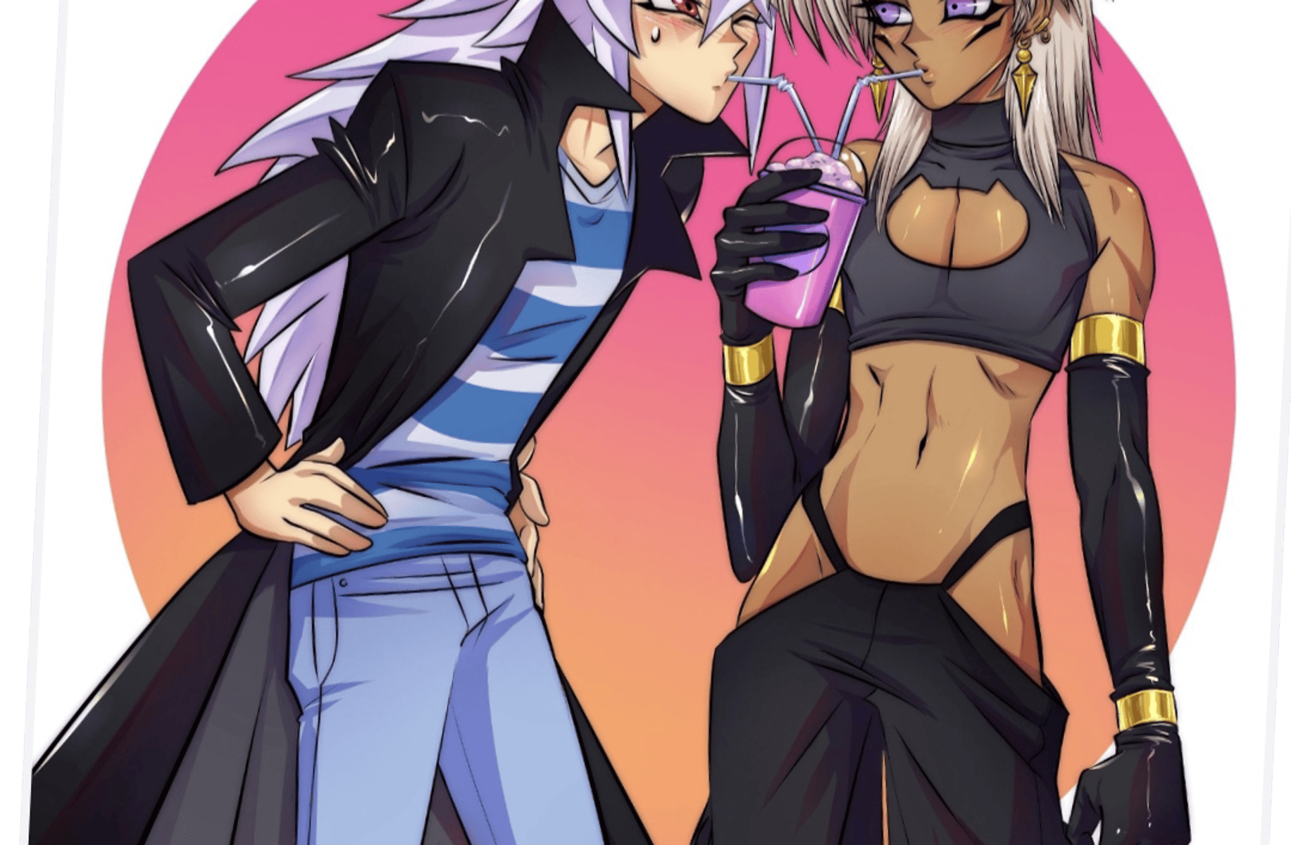 Yami Bakura X Marik
