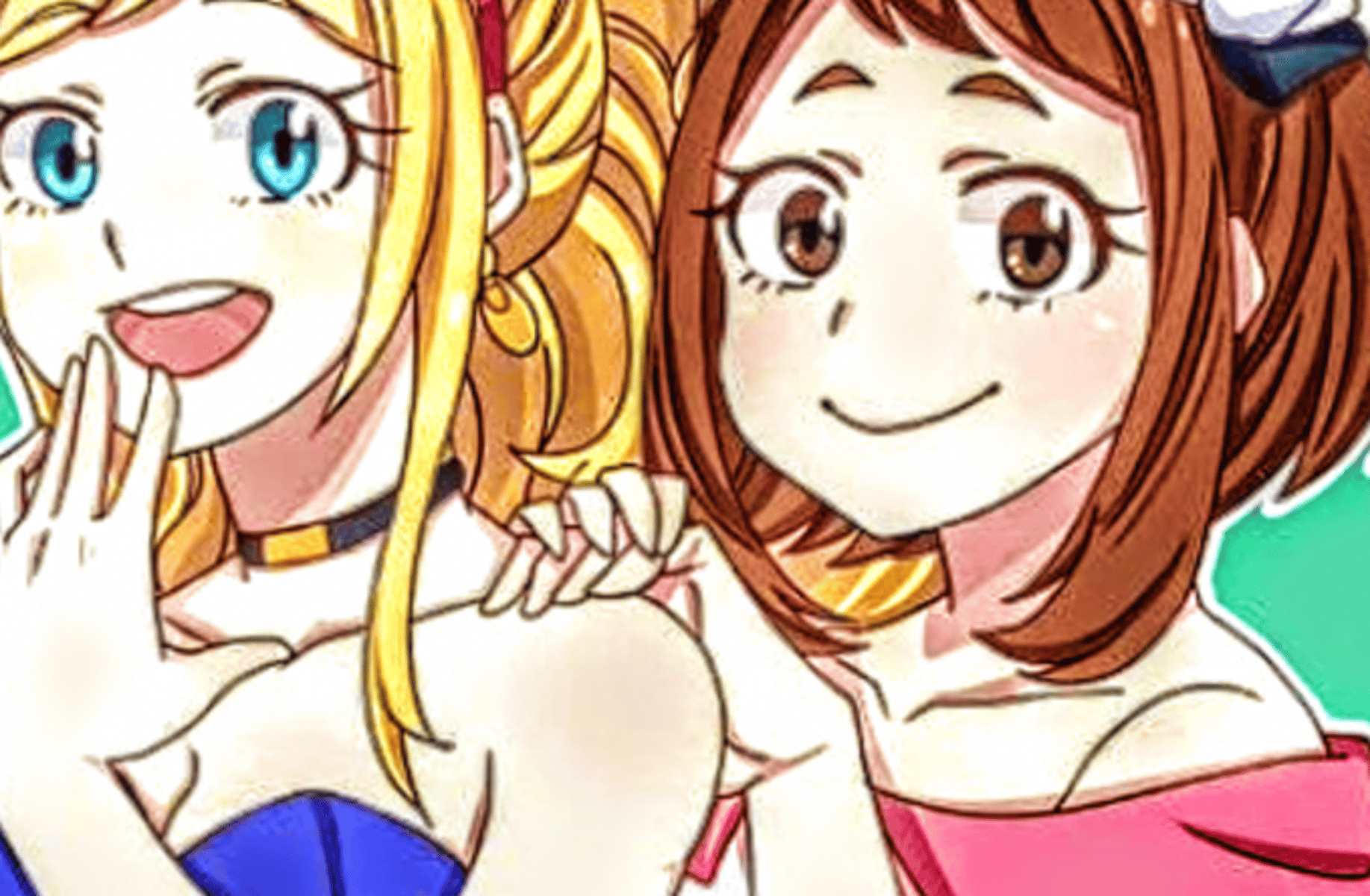 Uraraka y Melissa