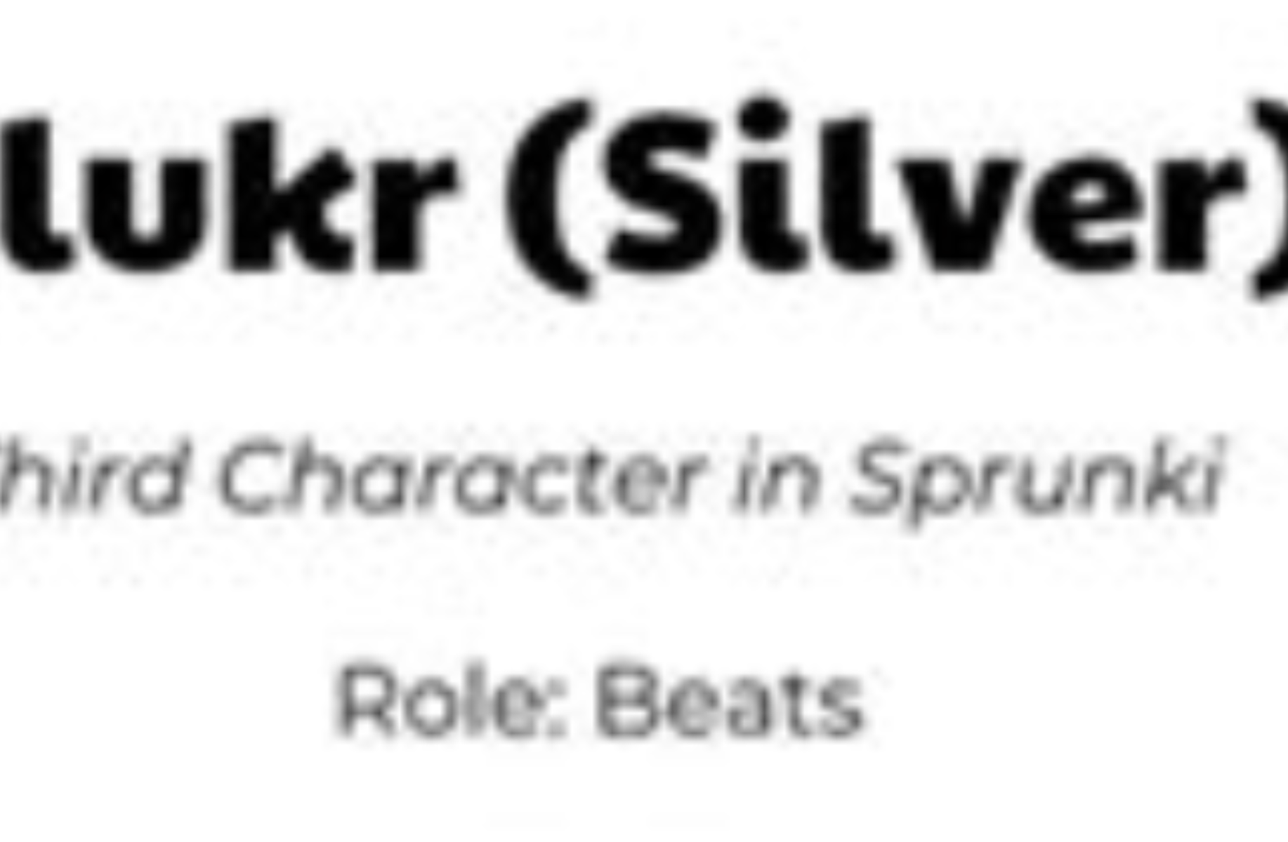 Clukr(silver)