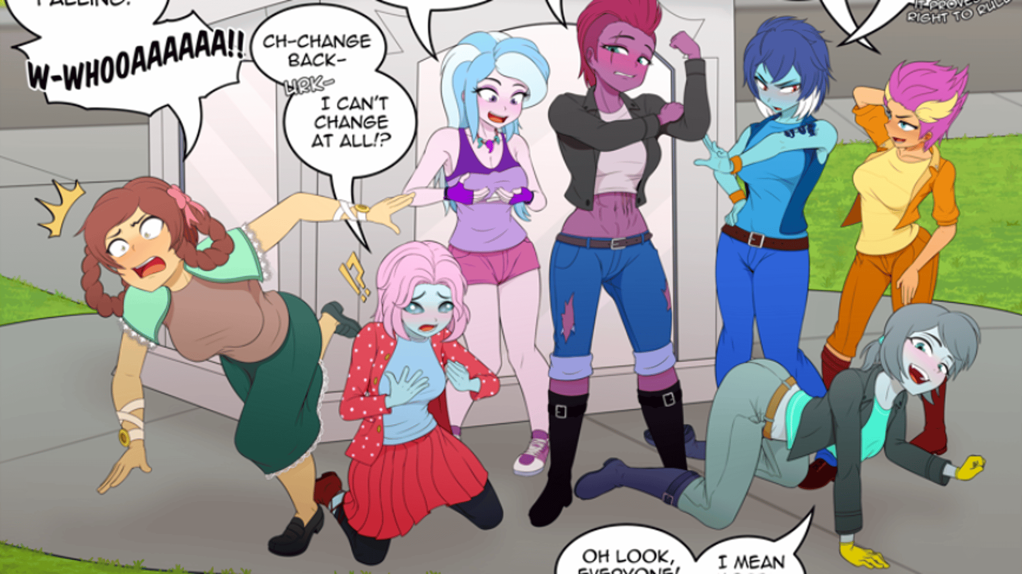 Seven friends