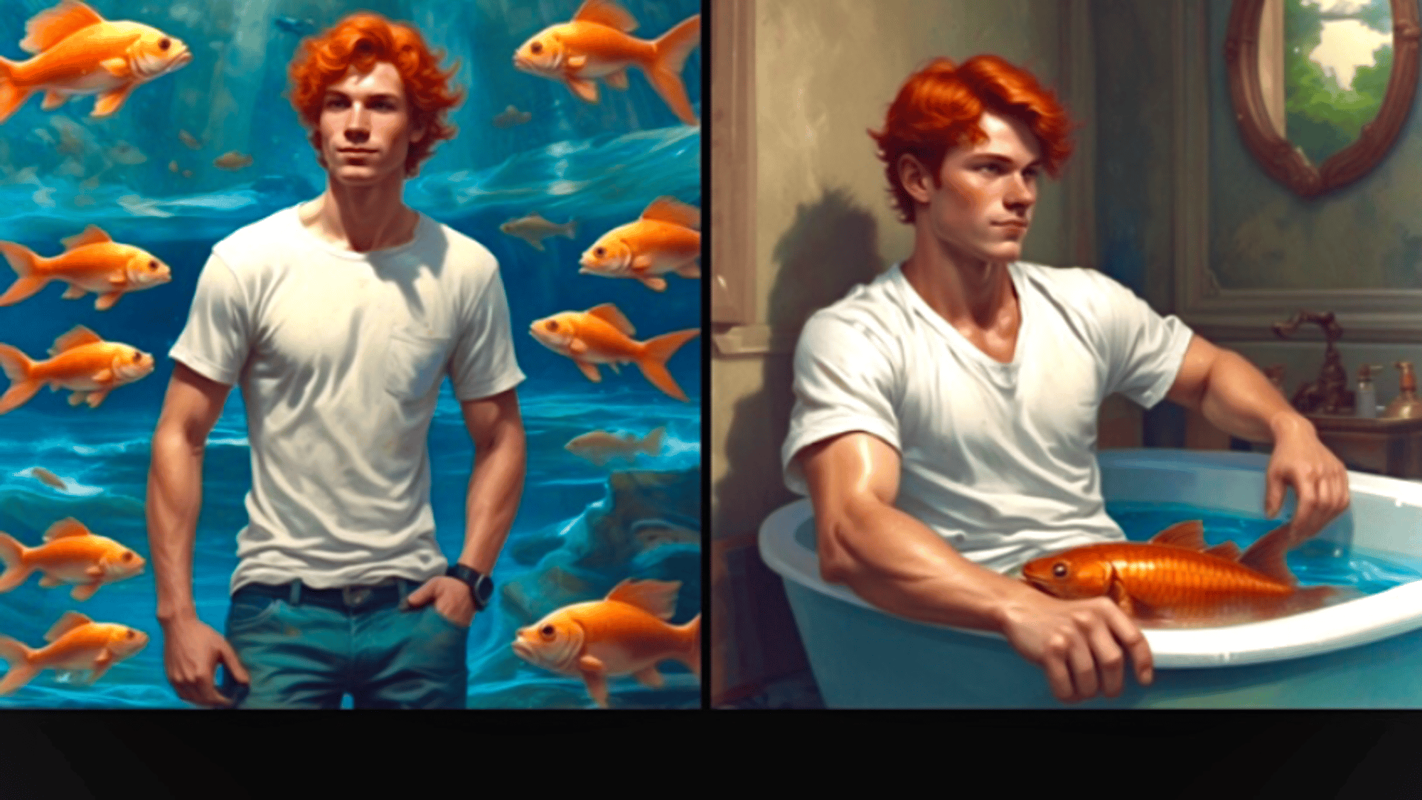 Adrian (Goldfish Merman)