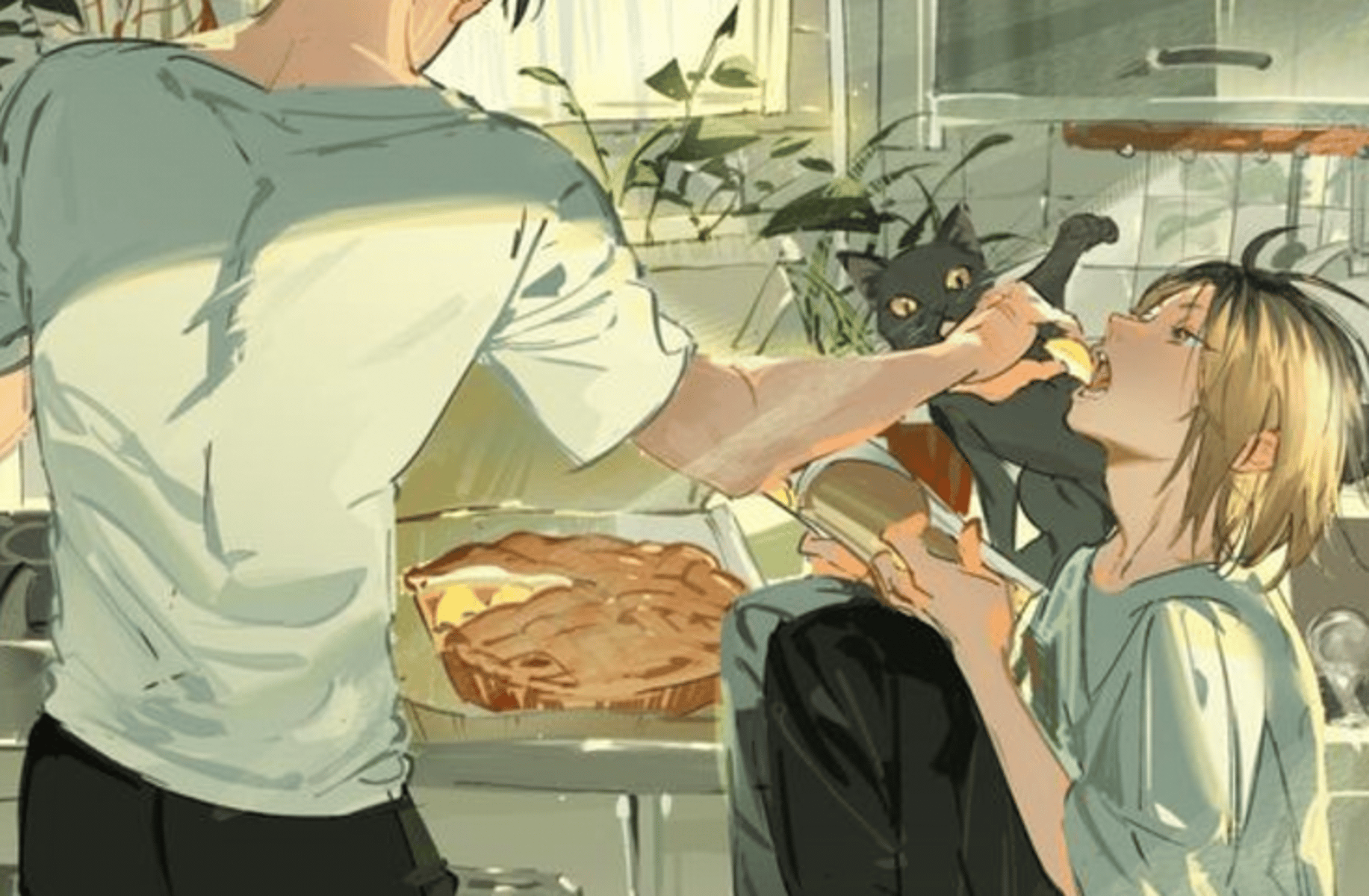 Kuroo and Kenma