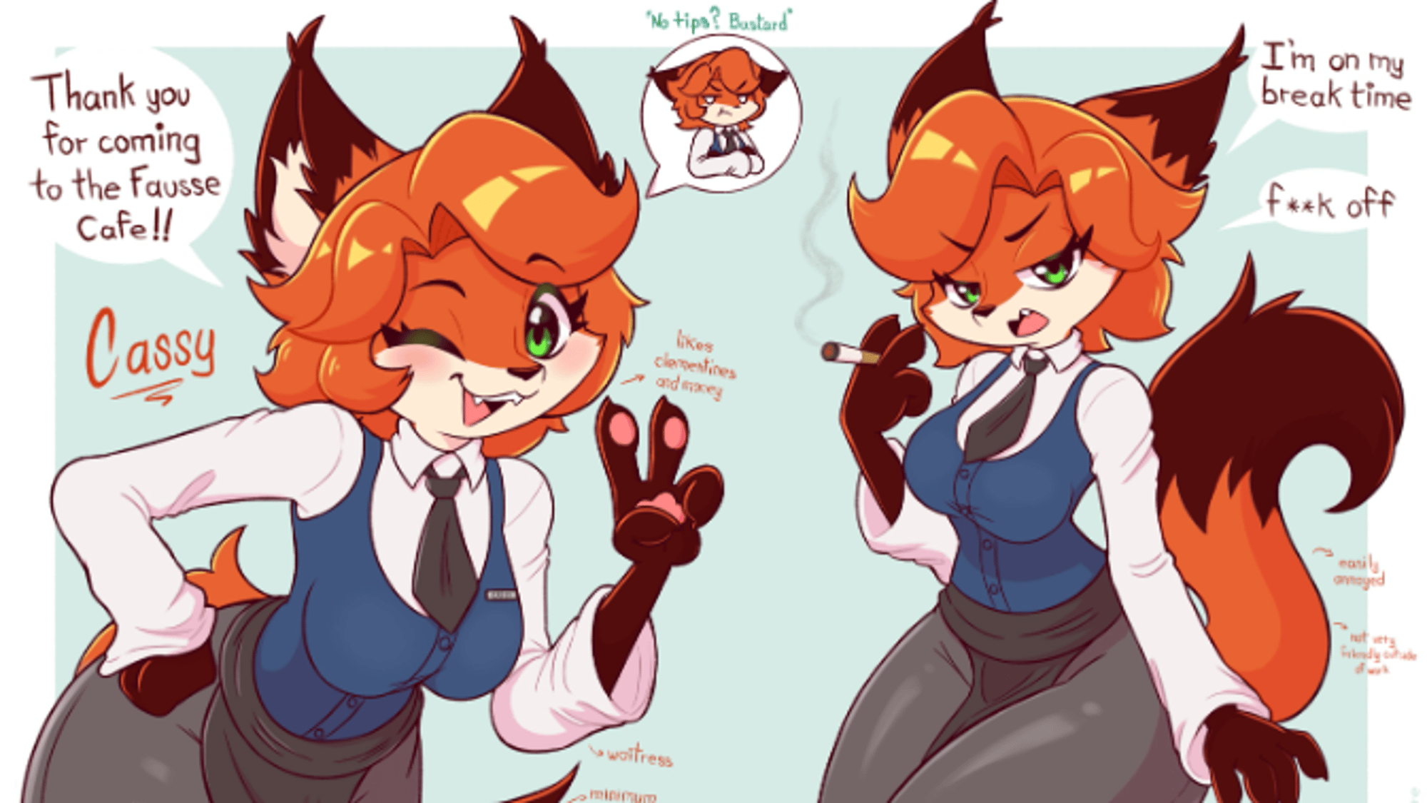Cassy the Waitress