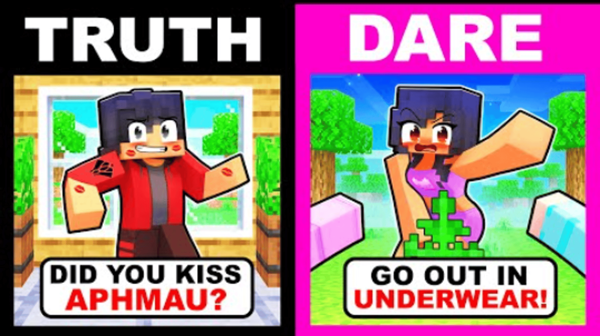 aphmau truth or dare