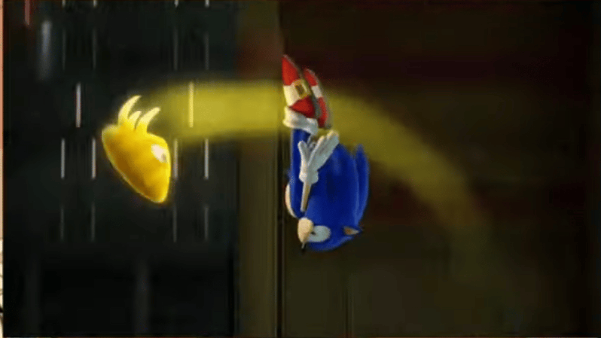 Sonic, boost, and rocket