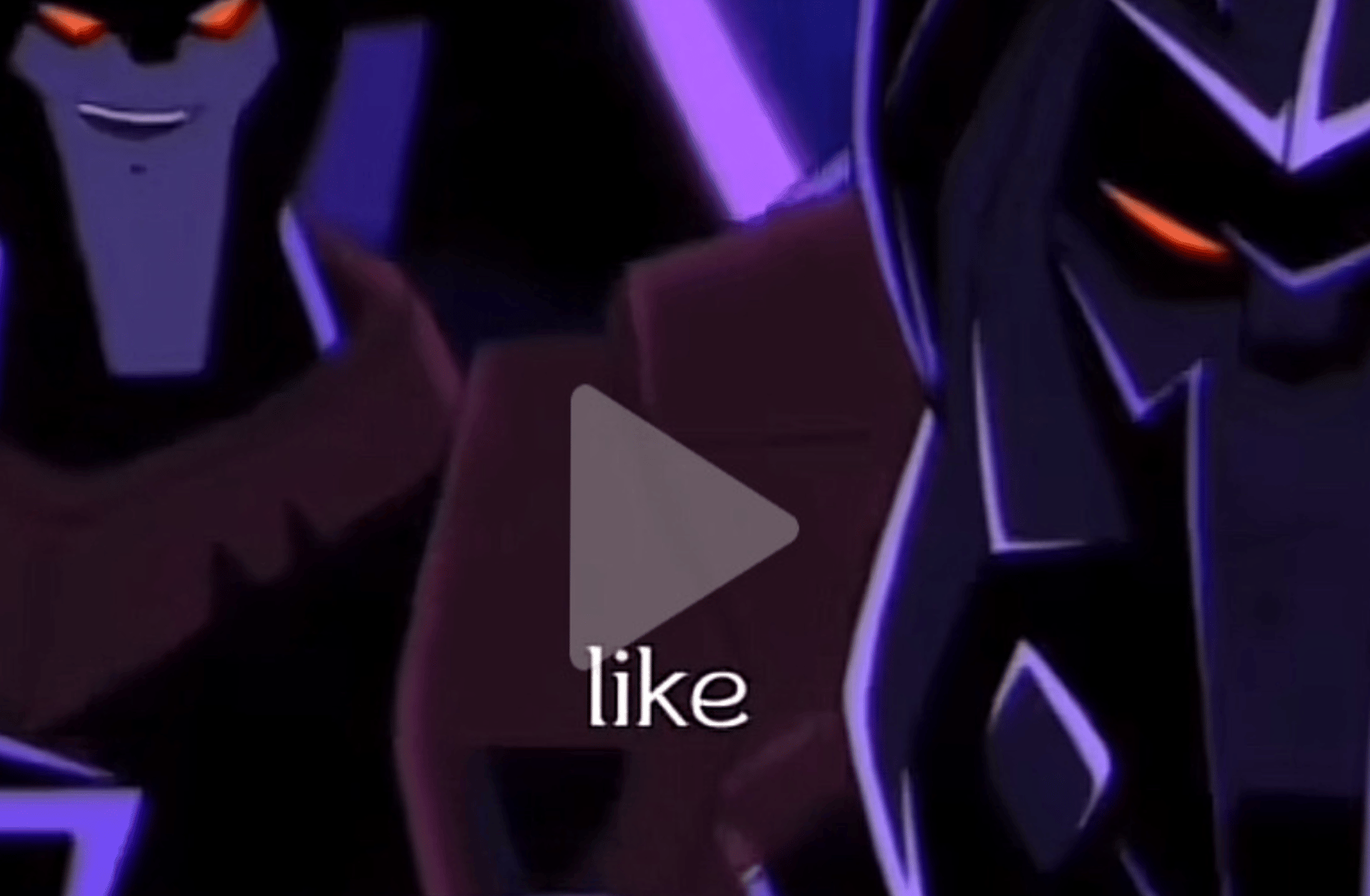 Megatron and starscream