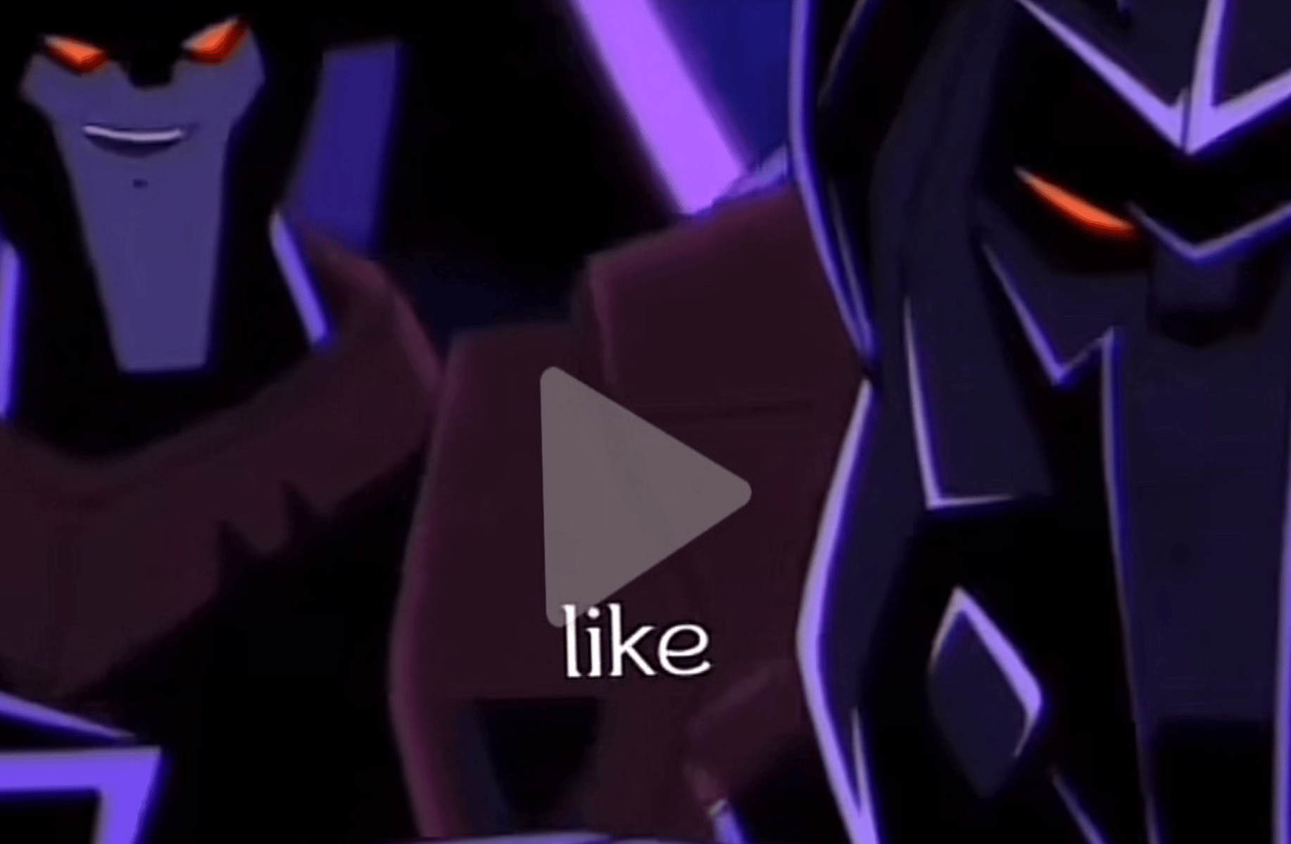 Megatron and starscream