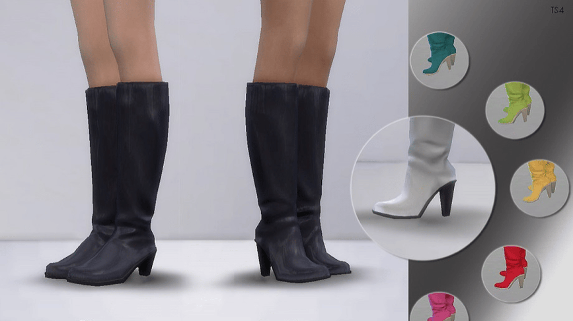 Knee draca boots
