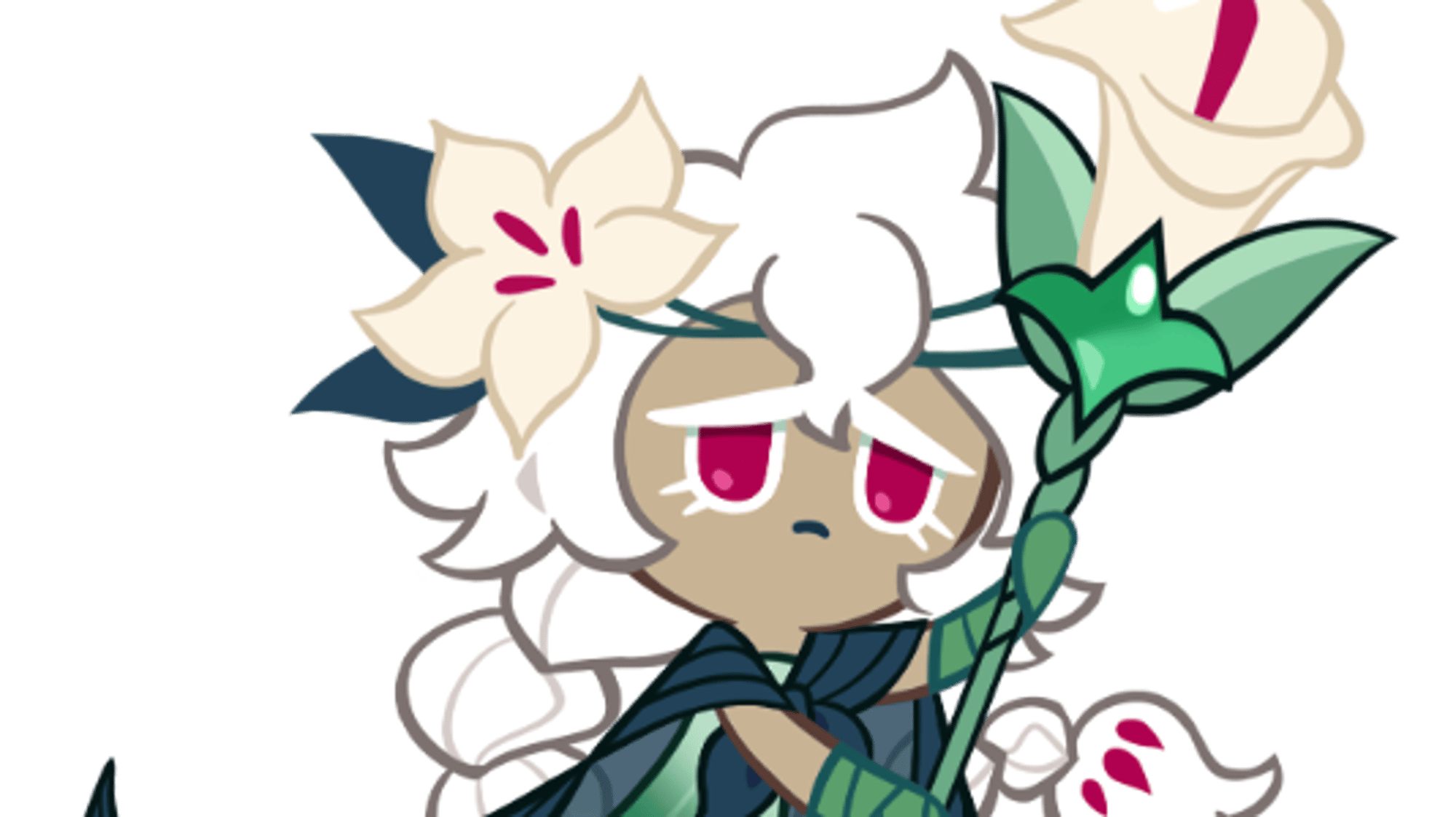 White llii cookie
