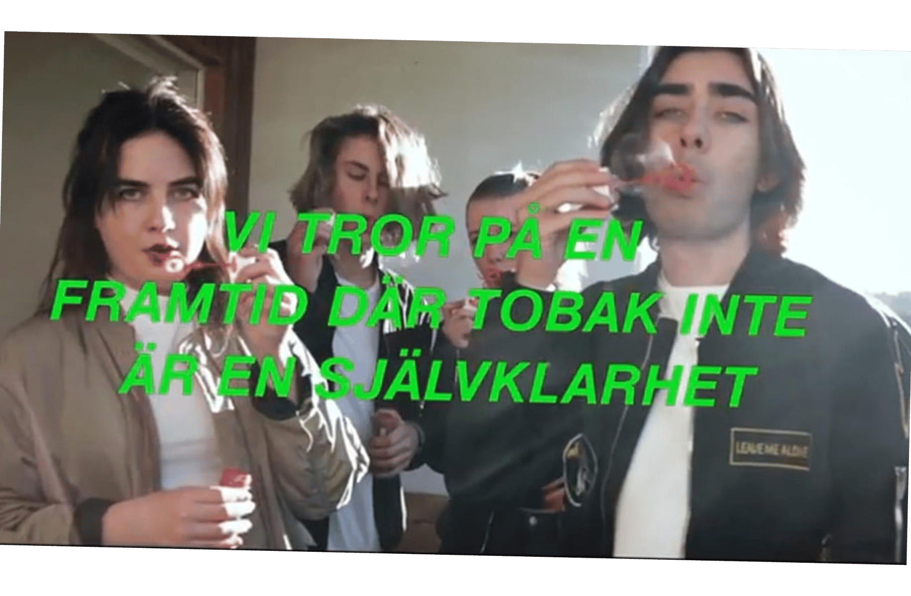 Four smoker group