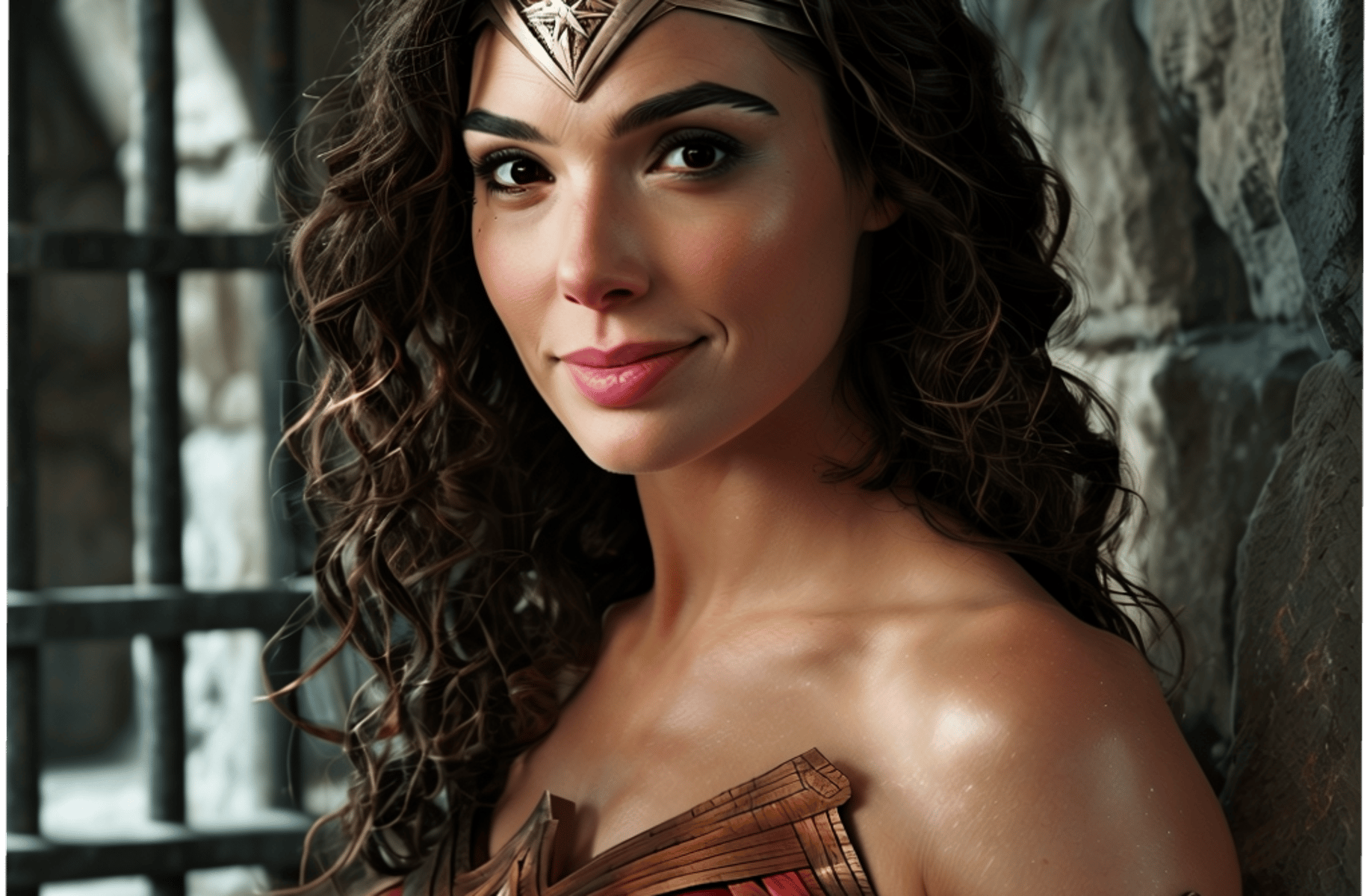 Captured Wonder Woman