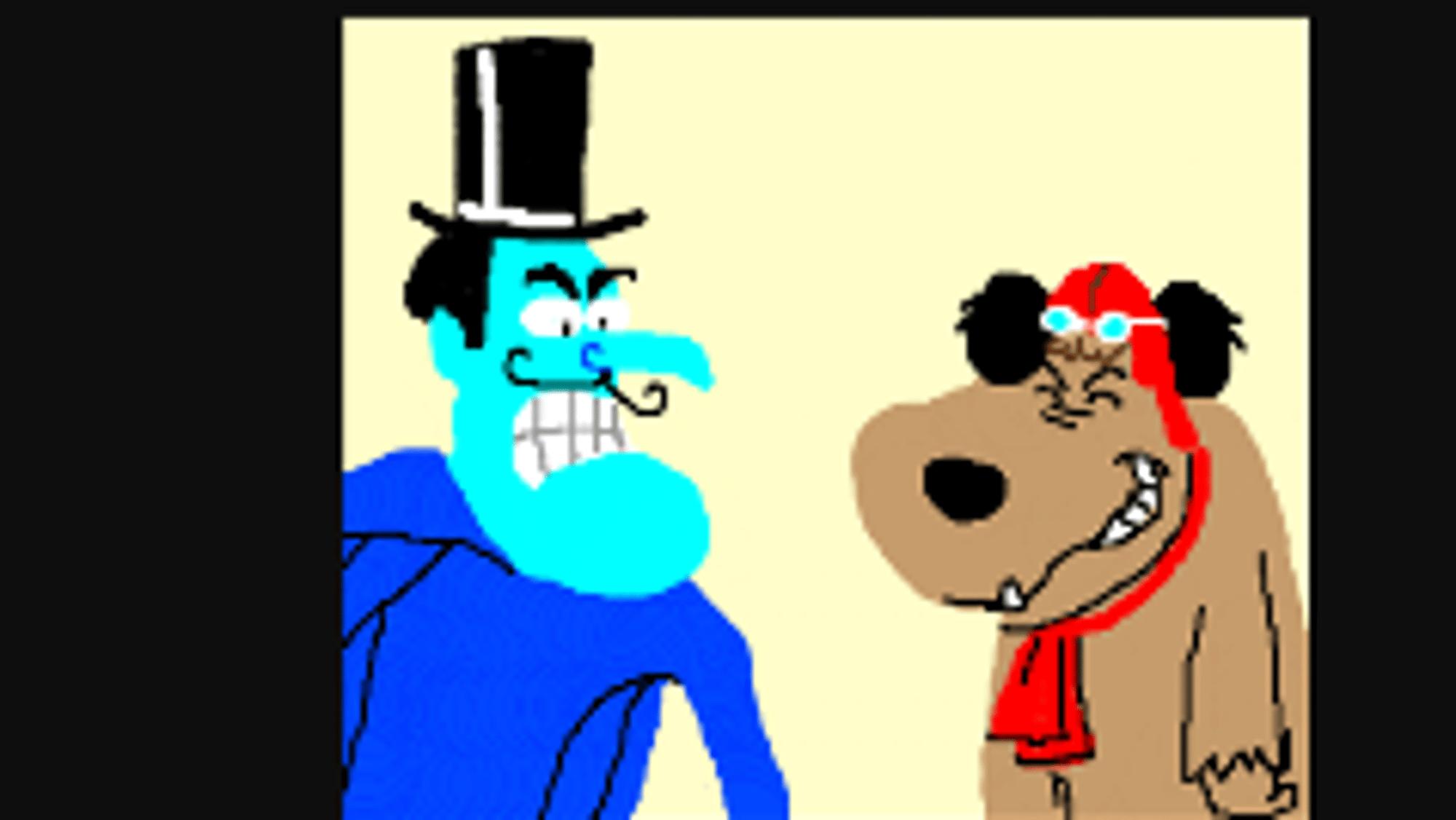 Muttley whispering