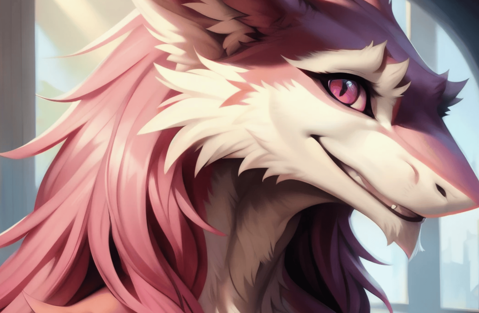 Petal the sergal (furry)