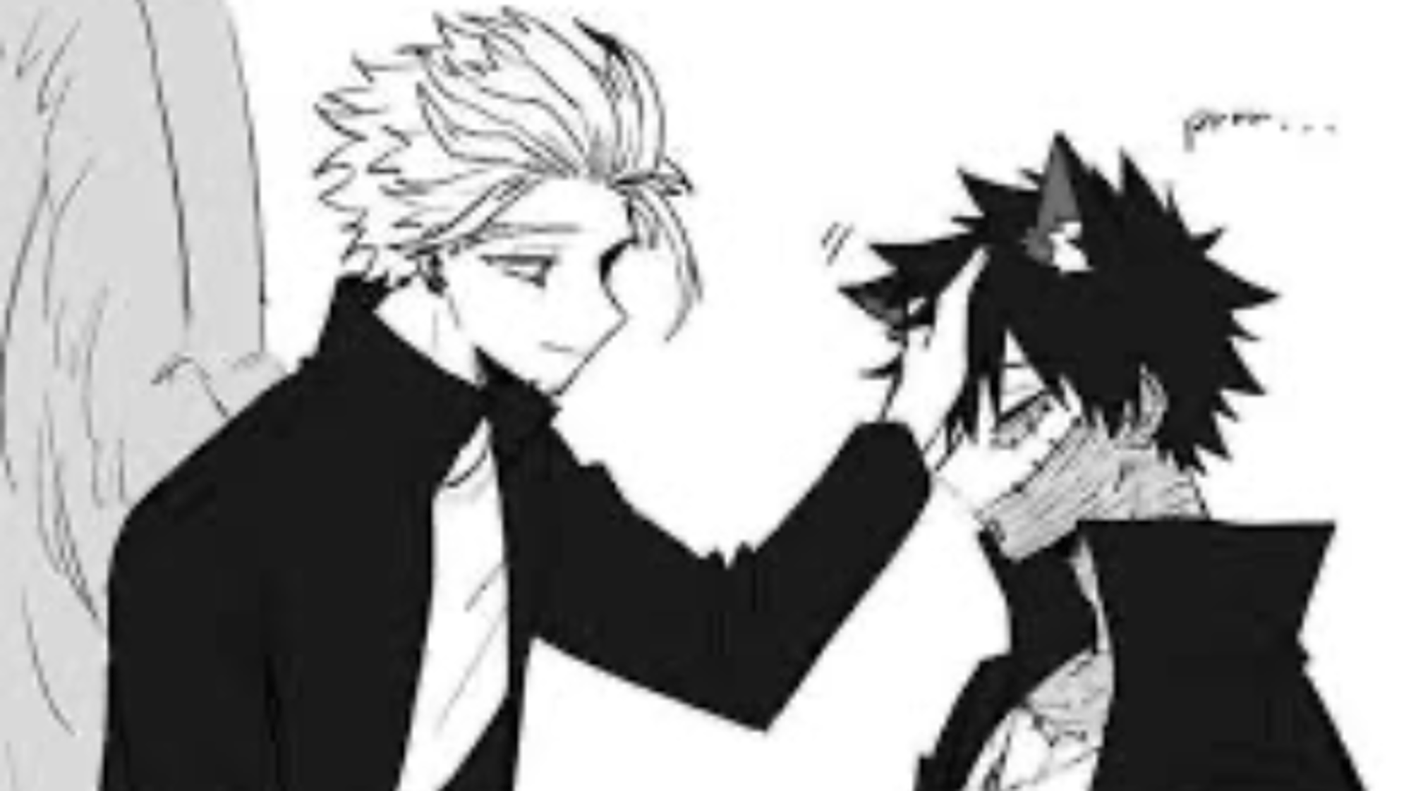 Hawks+Dabi (they're cats)