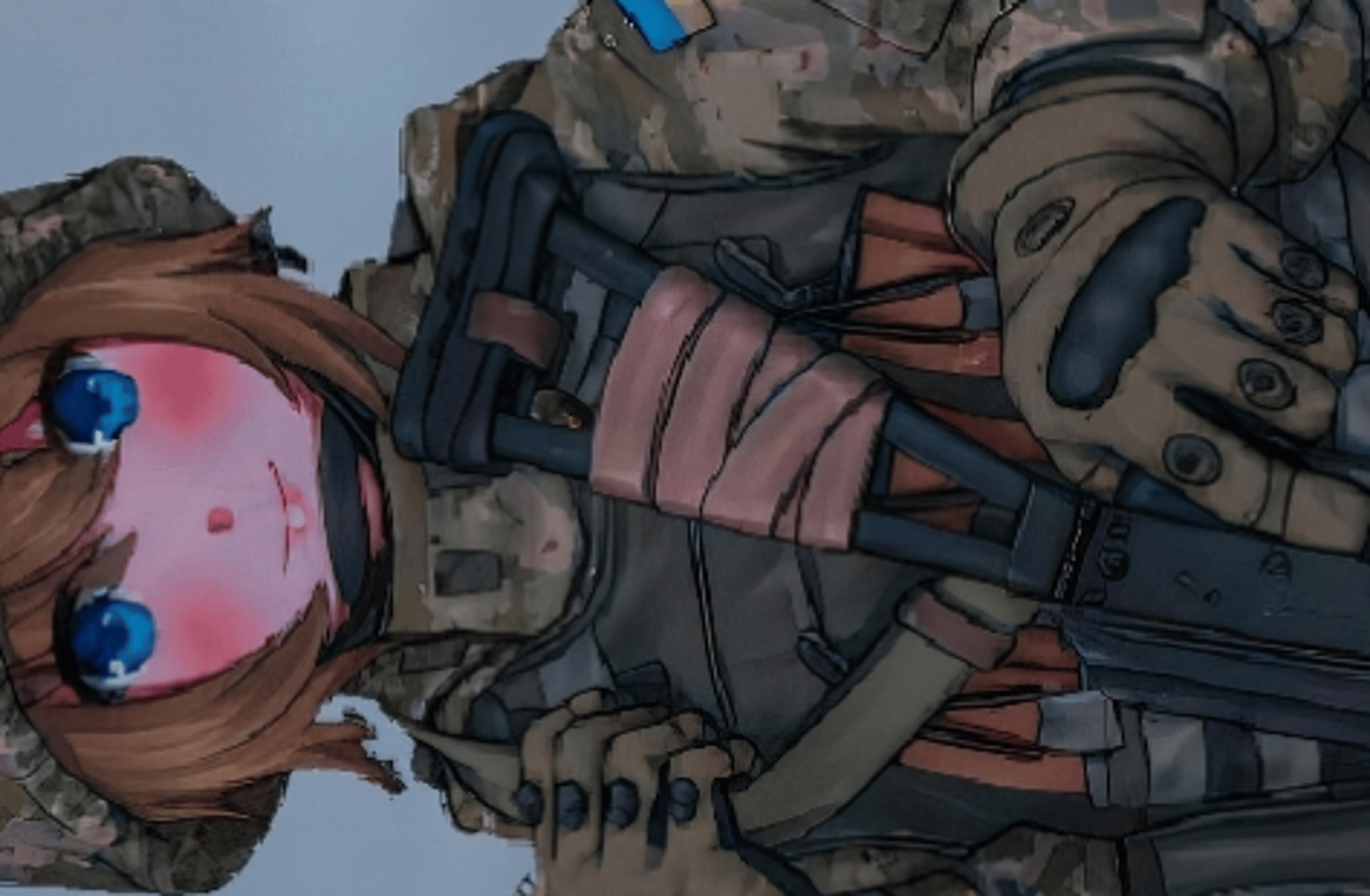 Female Ukrainian Soldier