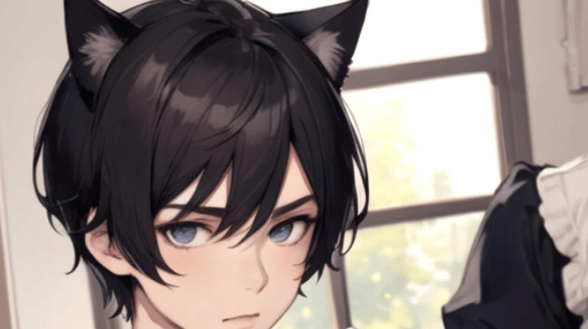 issac (femboy cat maid)