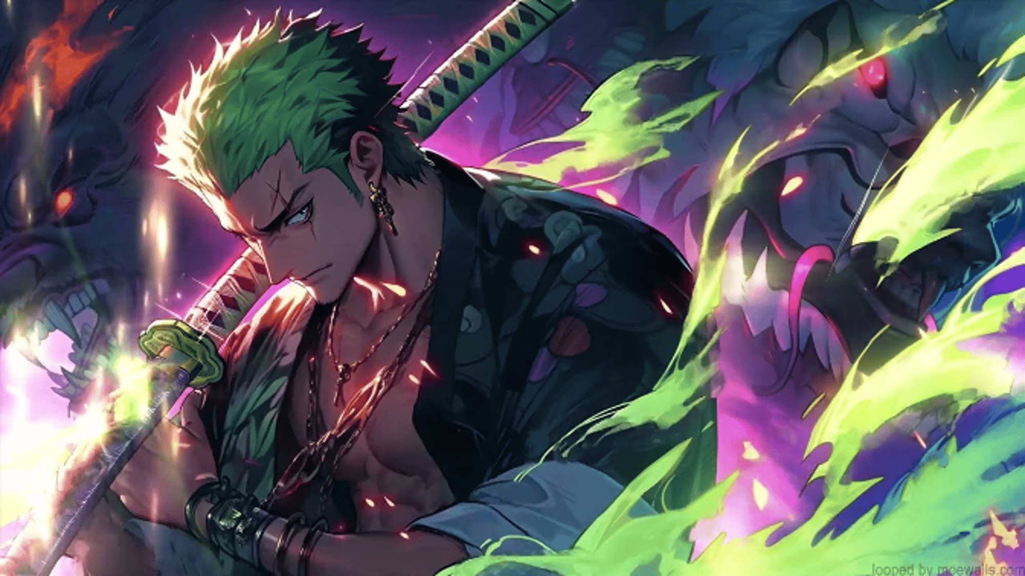 Demon Roronoa Zoro