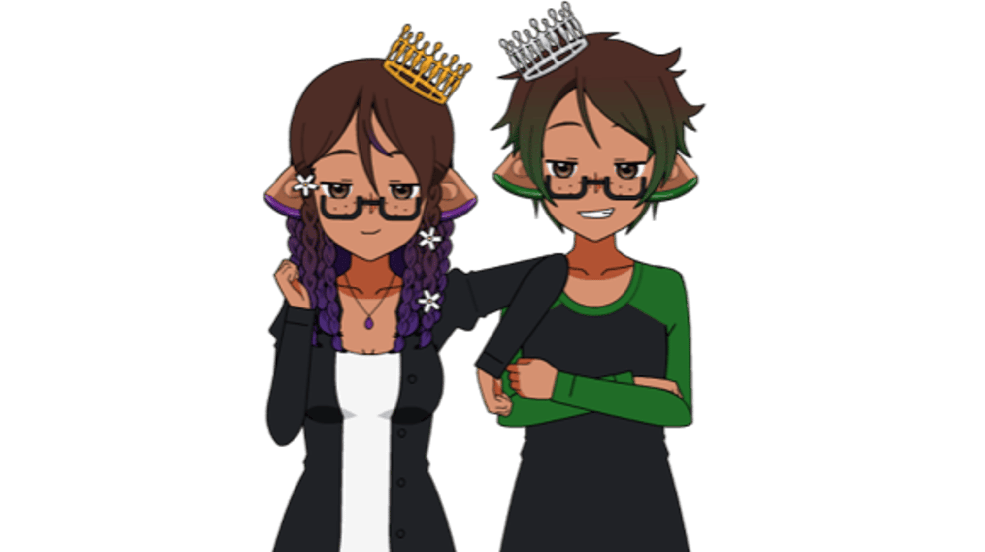 Queen and King