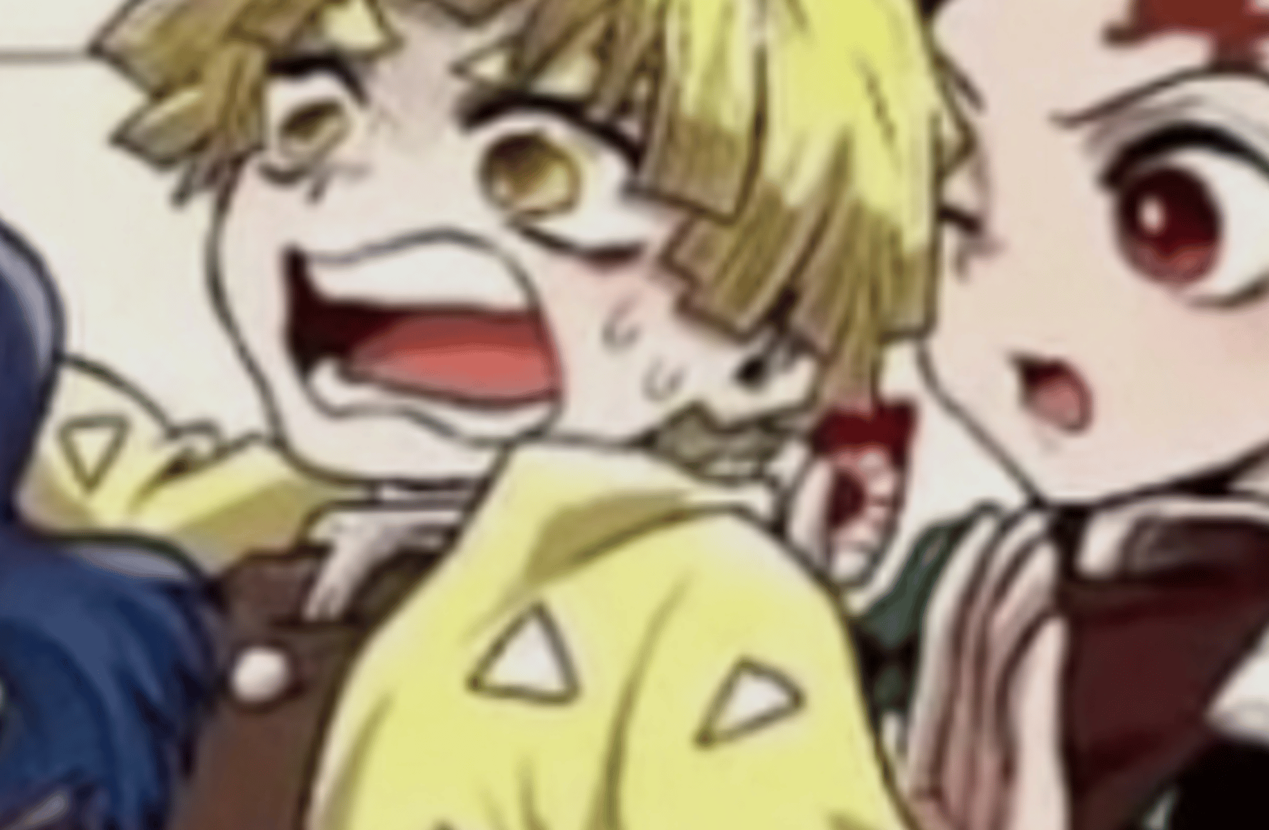 Tanjiro, Zenitsu, Inosuke