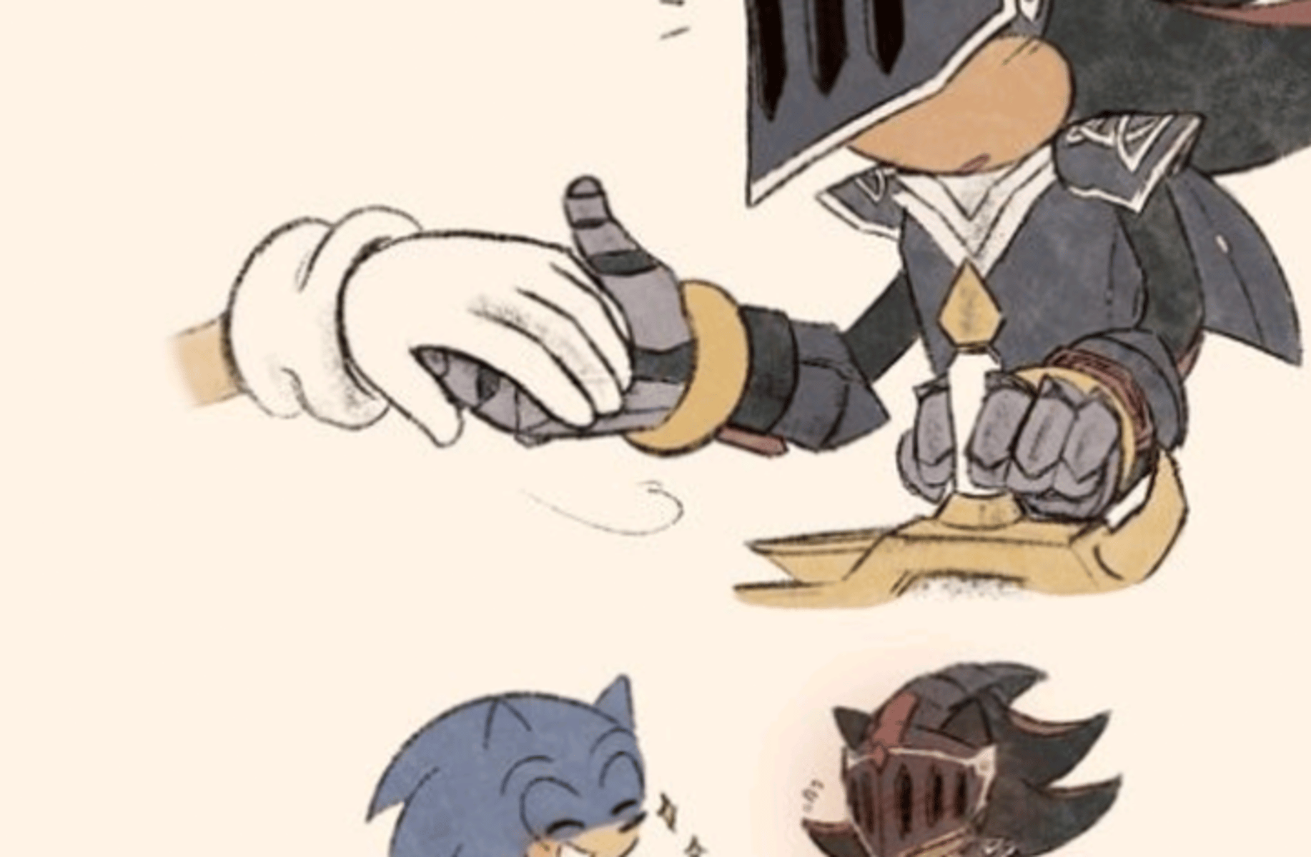 Shadow x sonic