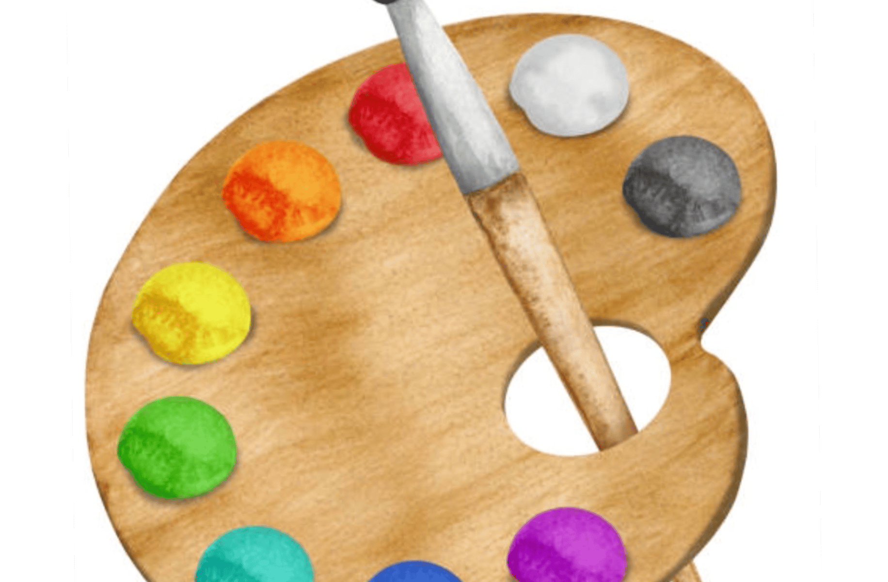 Magical painting palette