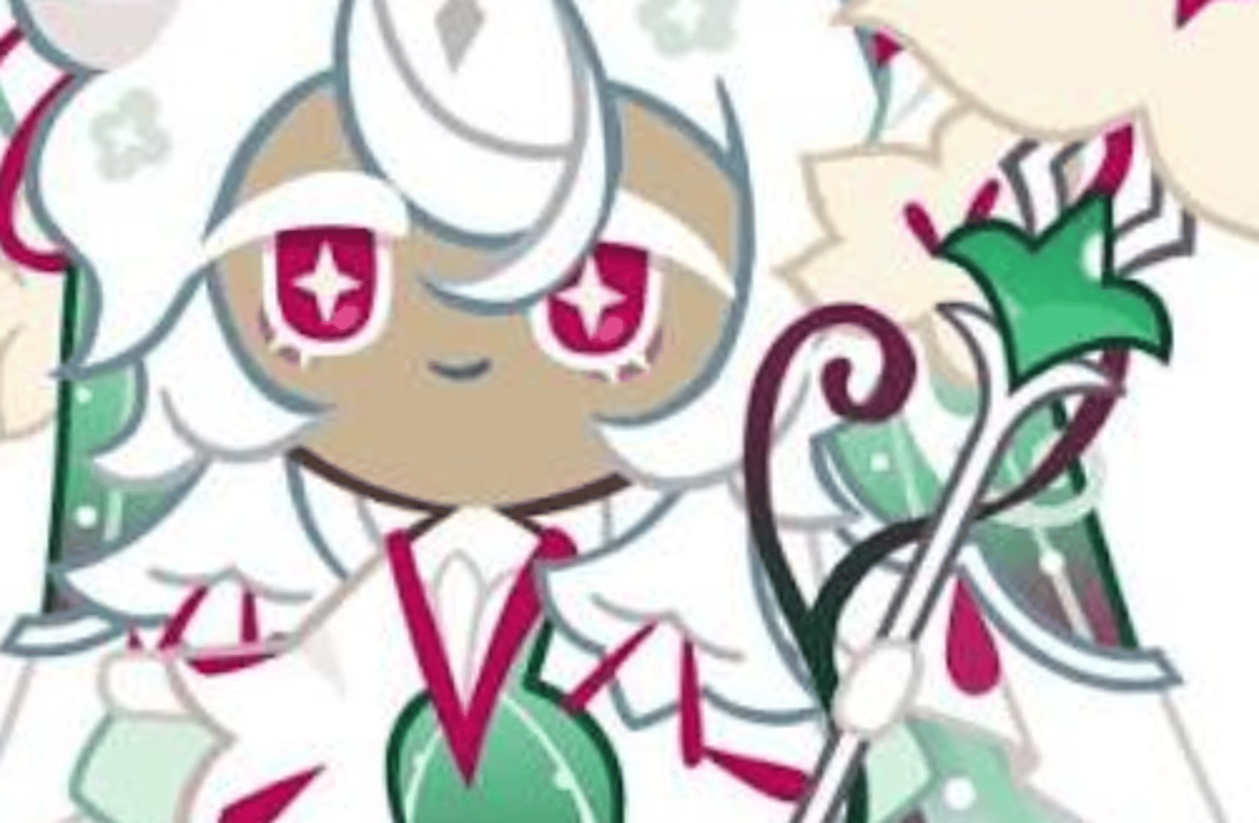 White lily cookie