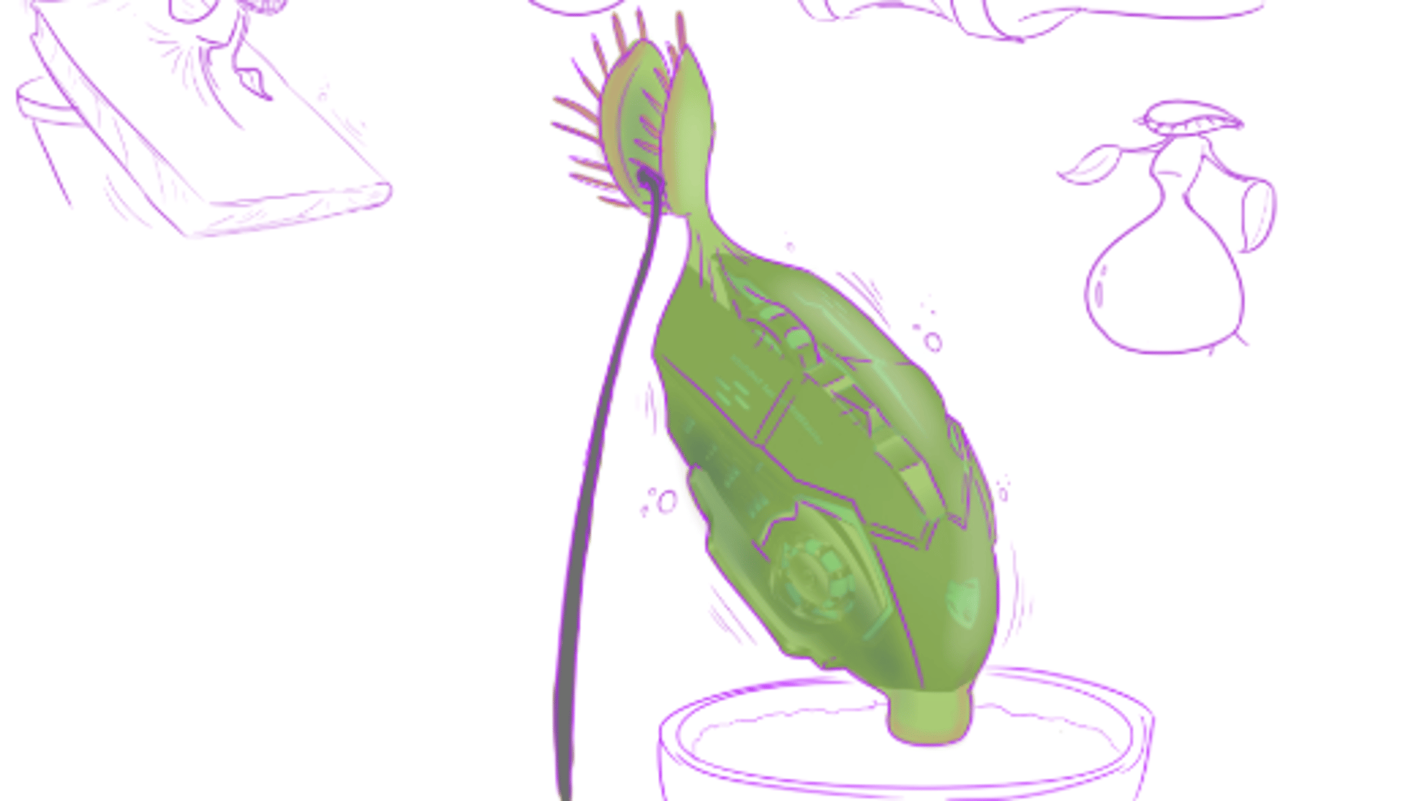 Pet flytrap vore