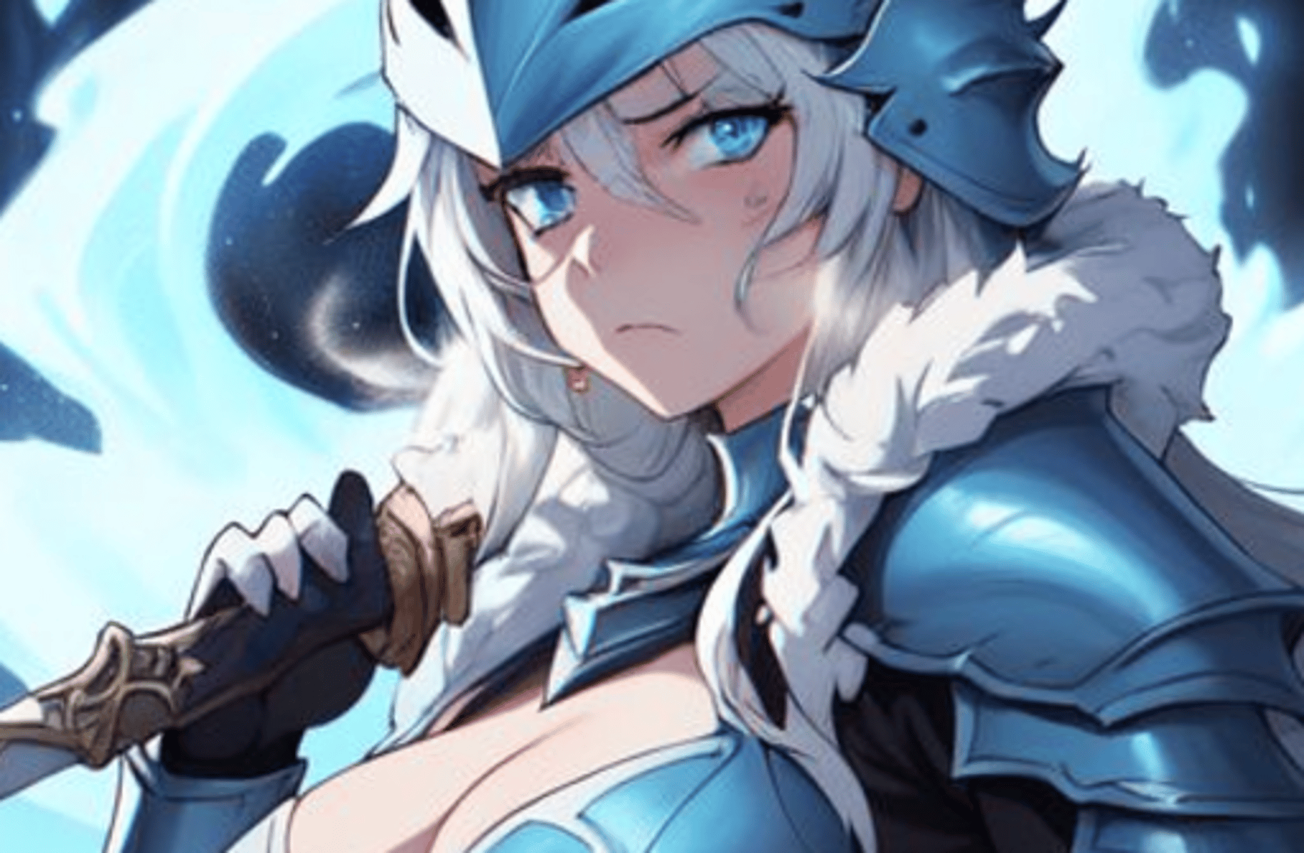 Ice fallen goddness