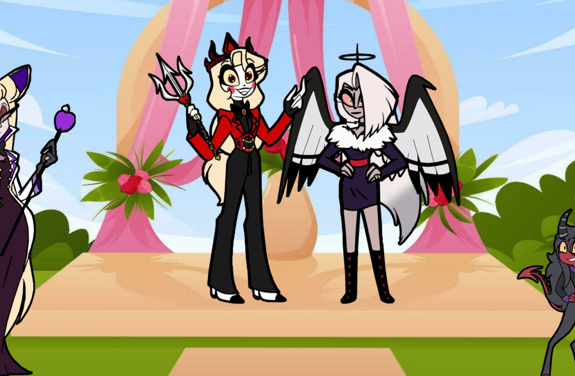 Charlie and Vaggie