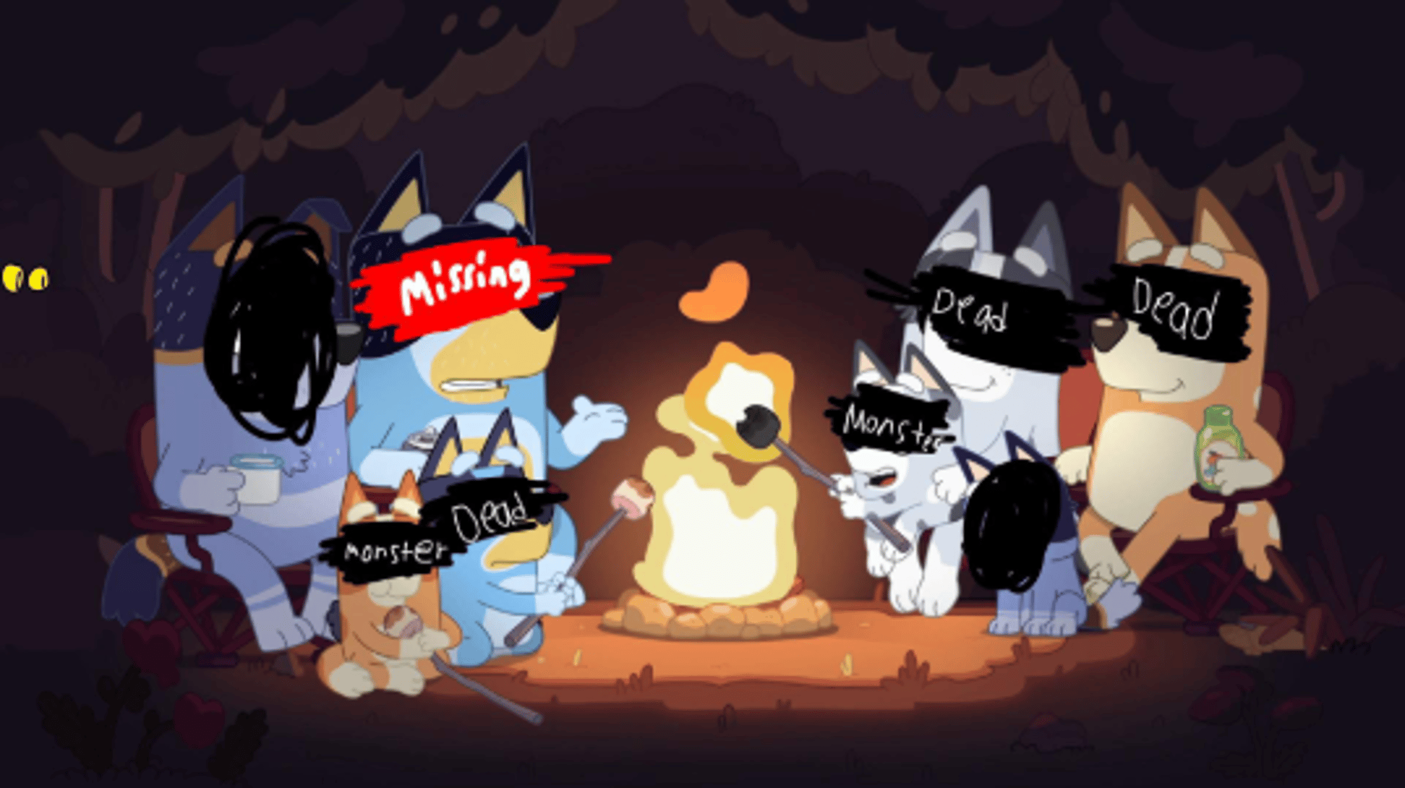 bingo (bluey horror au)