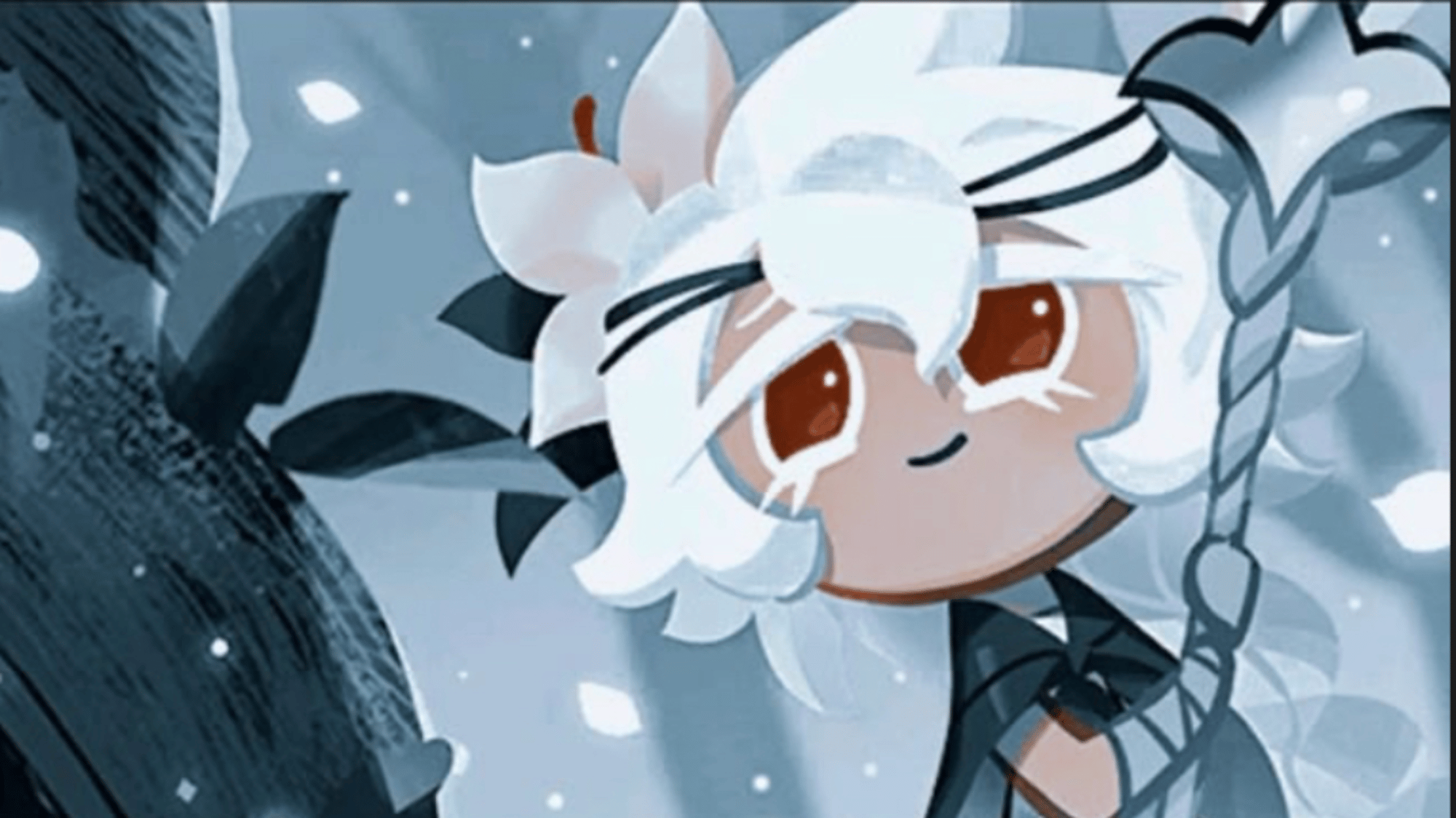 White lily cookie