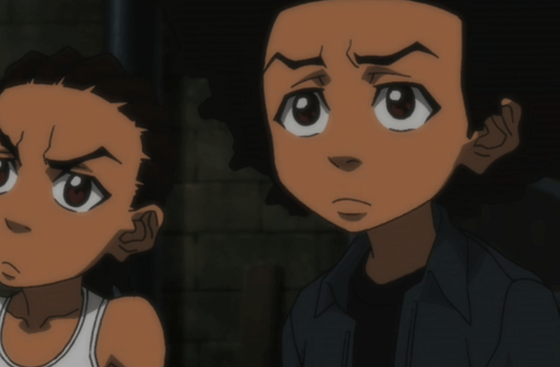 Riley and Huey Freeman