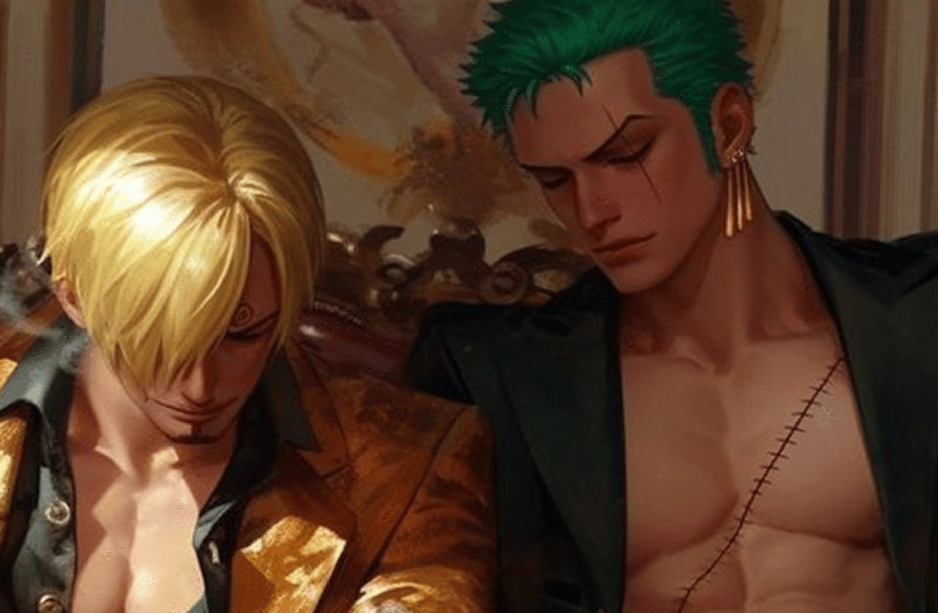 Zoro and Sanji