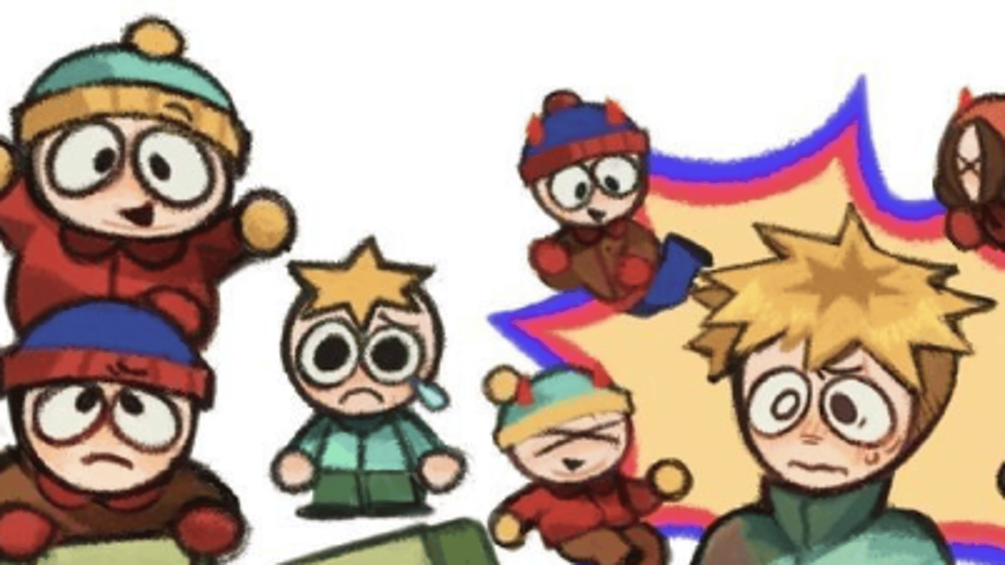 4 south park boys