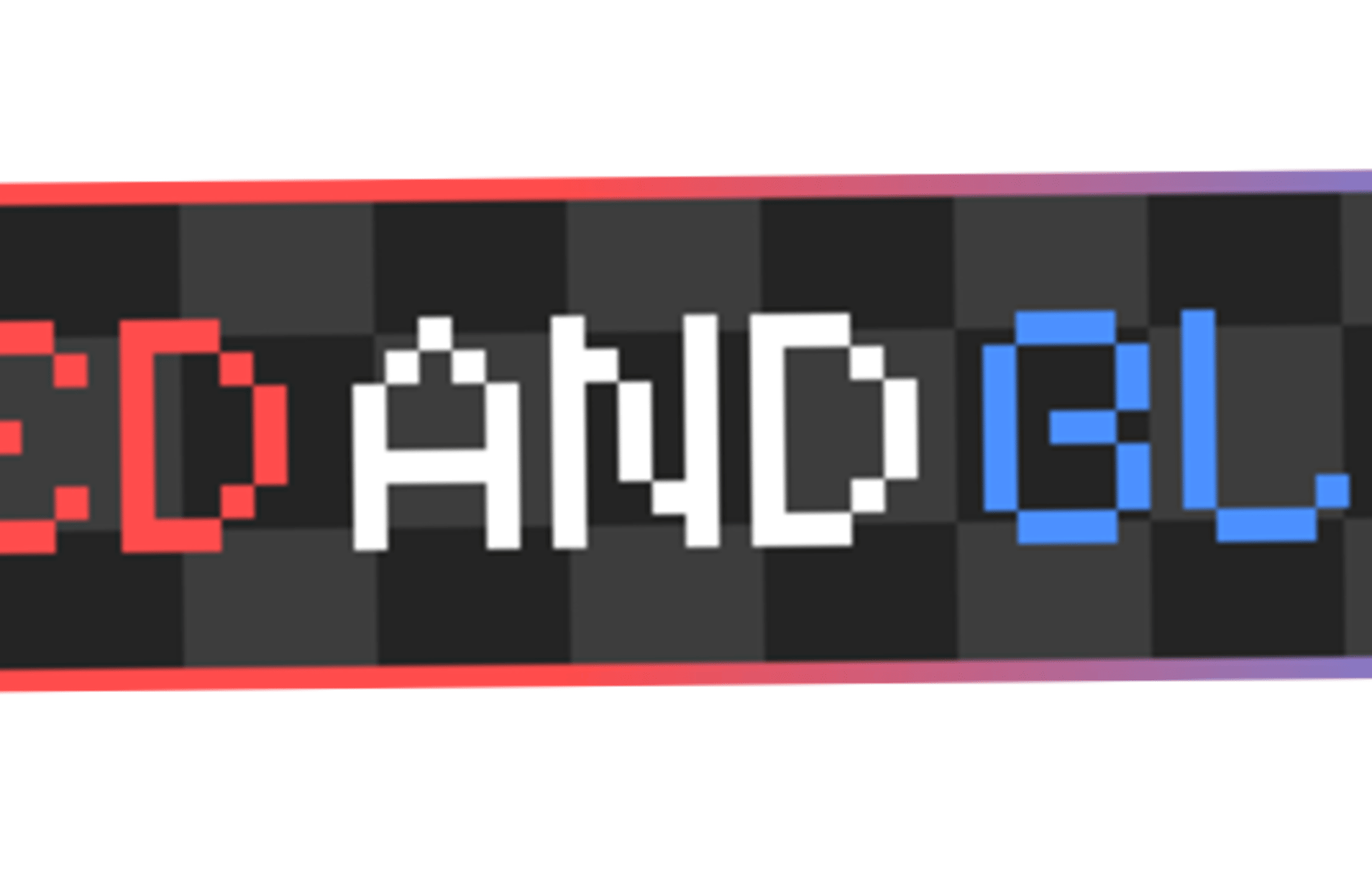 RED and BLUE