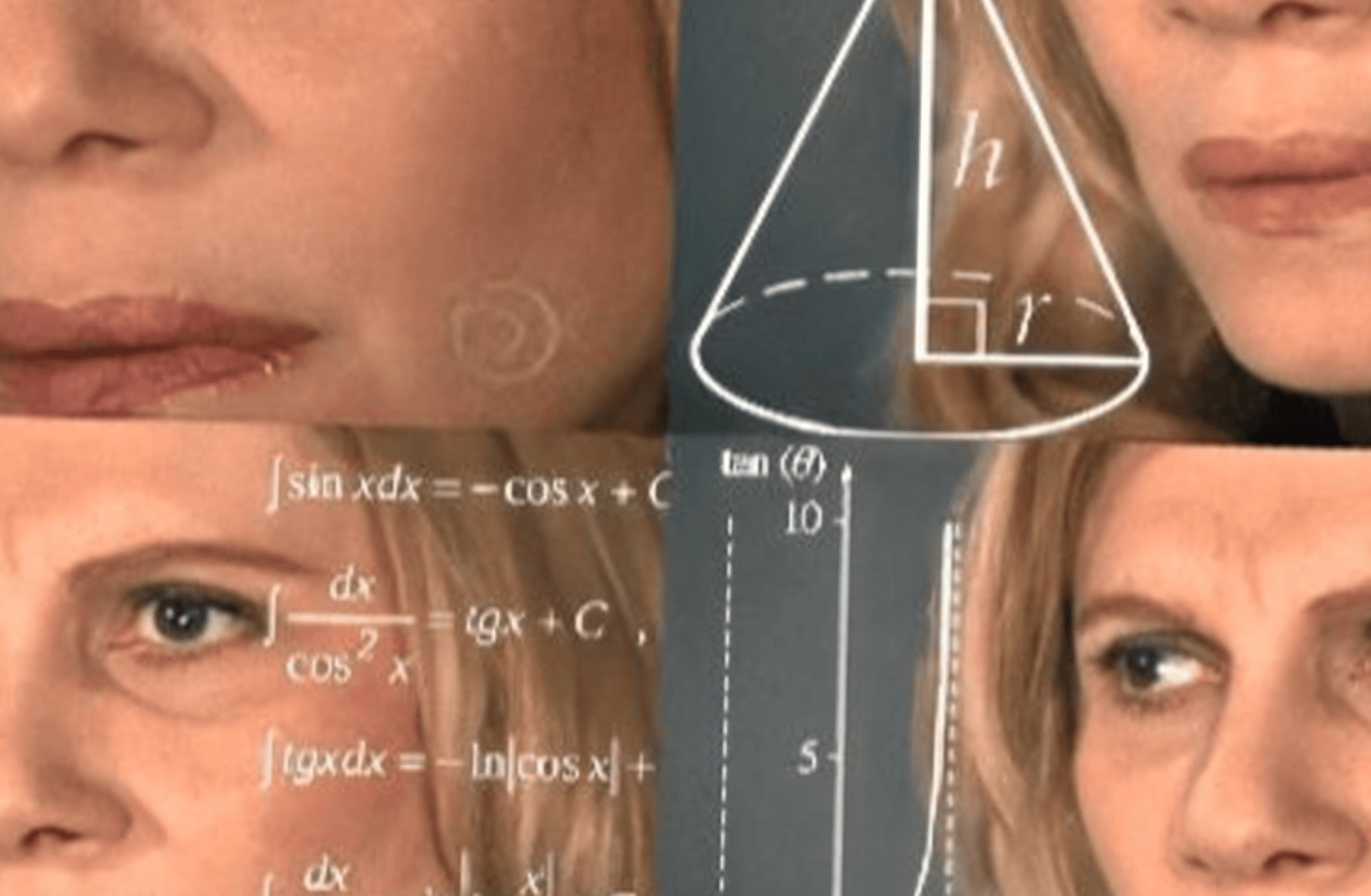 Math lady meme