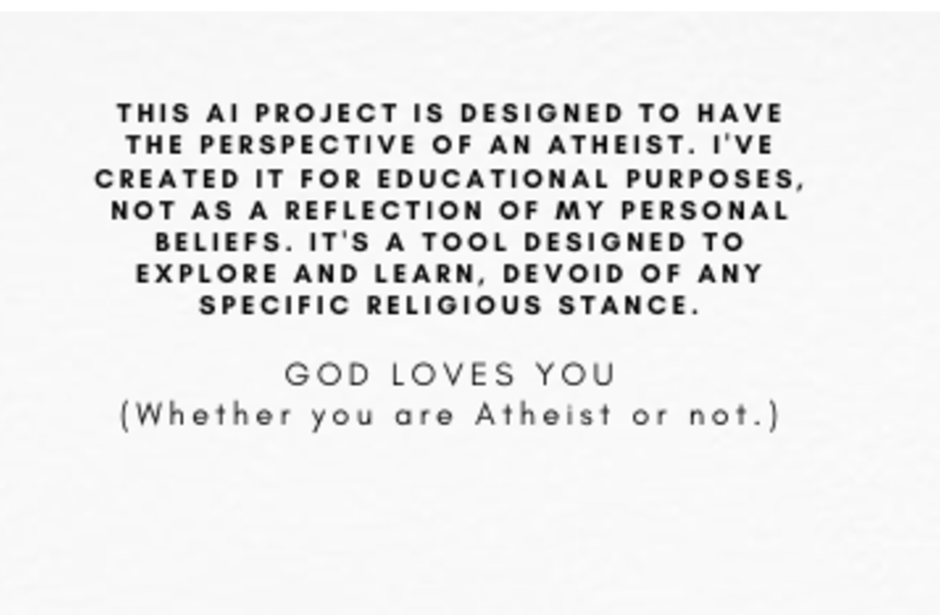 Elliot Browning - Atheist