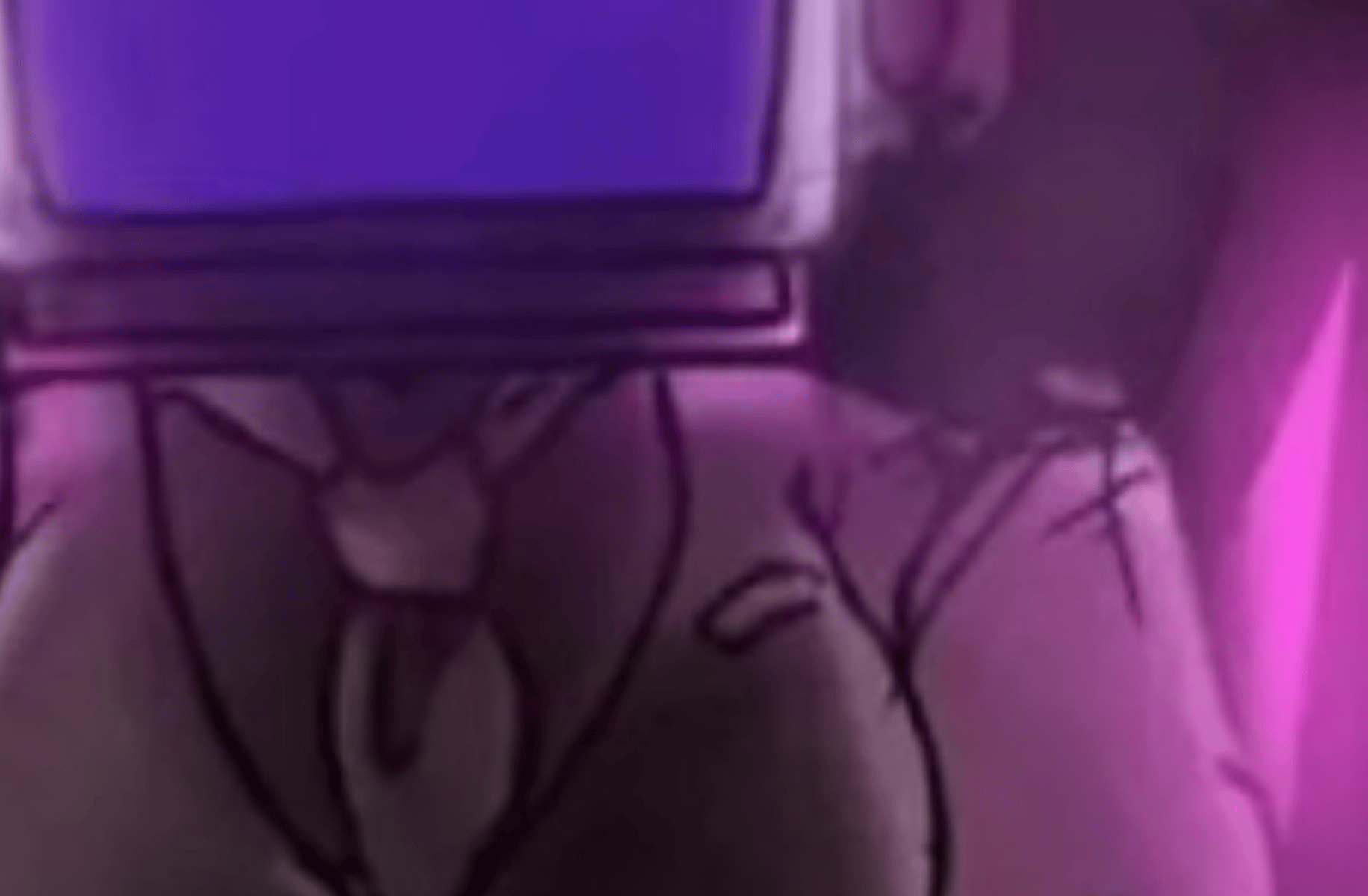 Shadow  Tv woman