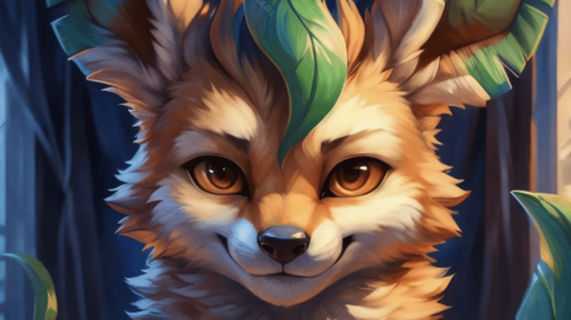 Thorne (leafeon / feral)