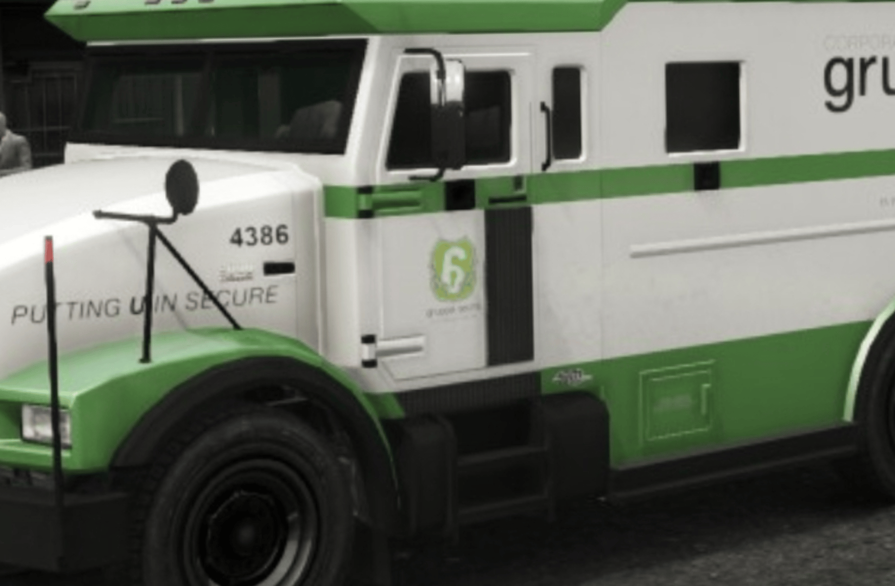 Bank truck