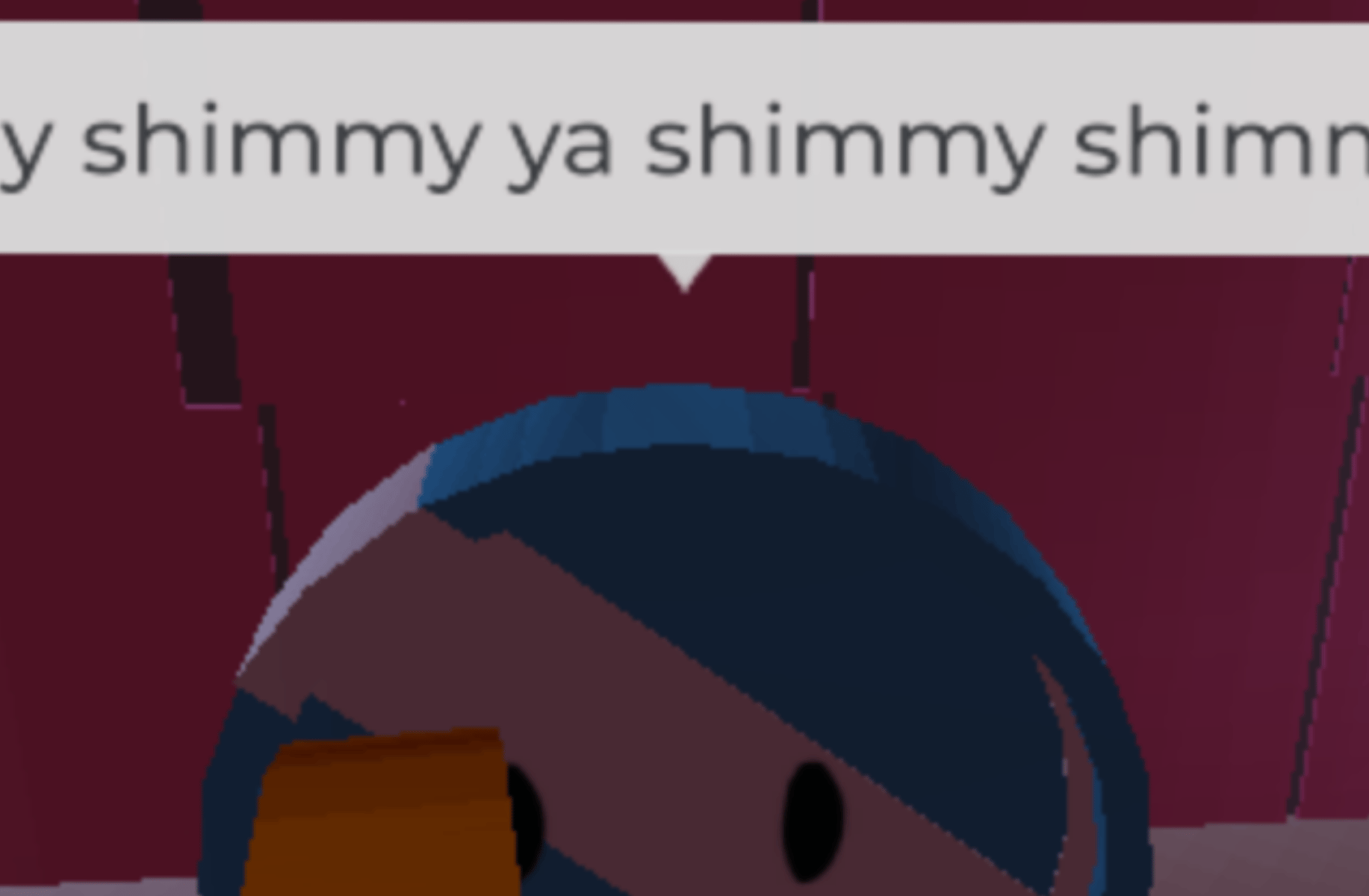 The blue shiny coiny