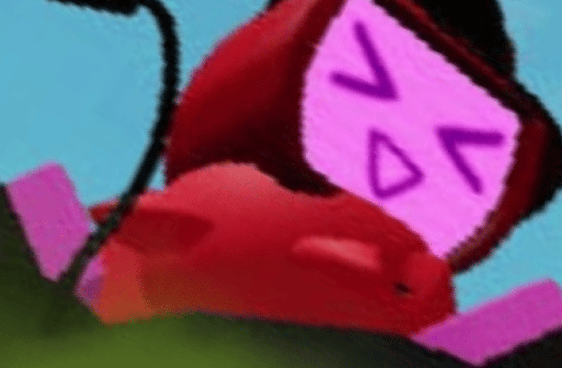 Veeronica fart on noob