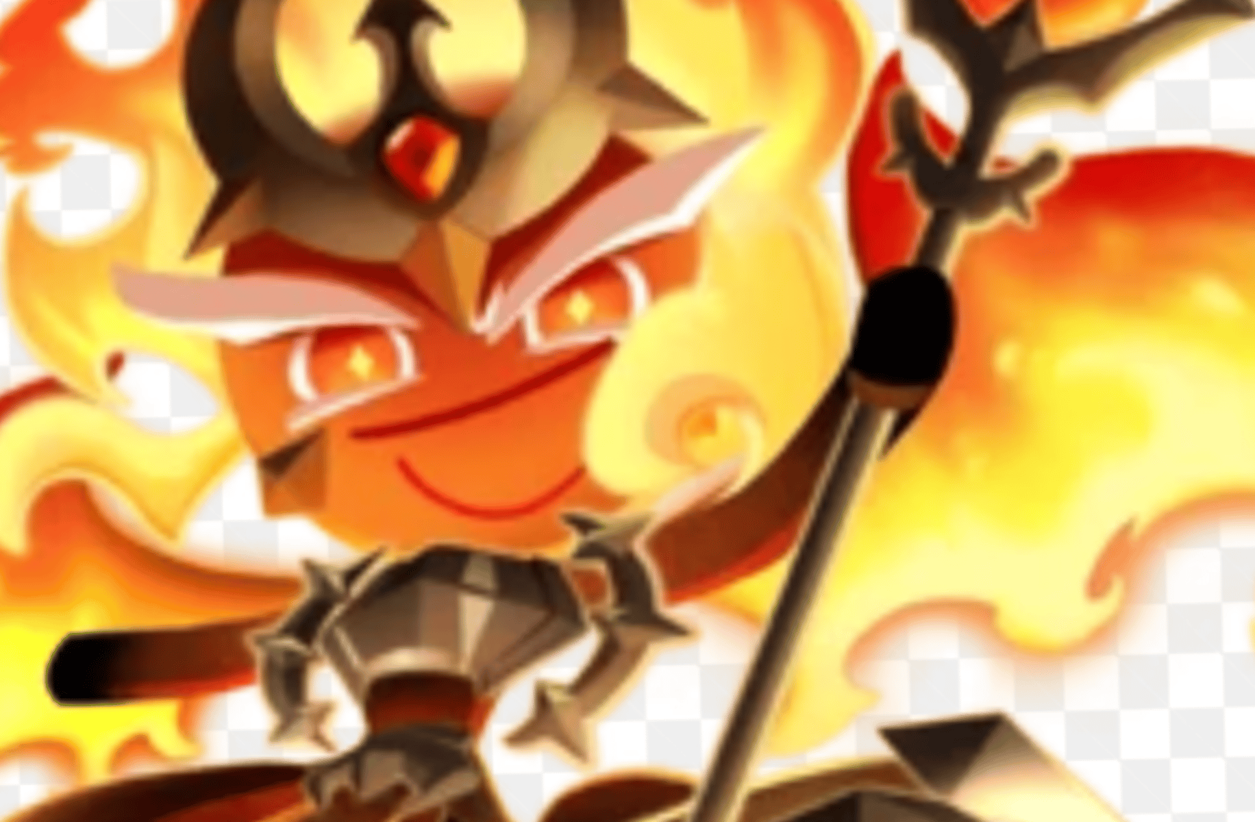 Fire spirit cookie