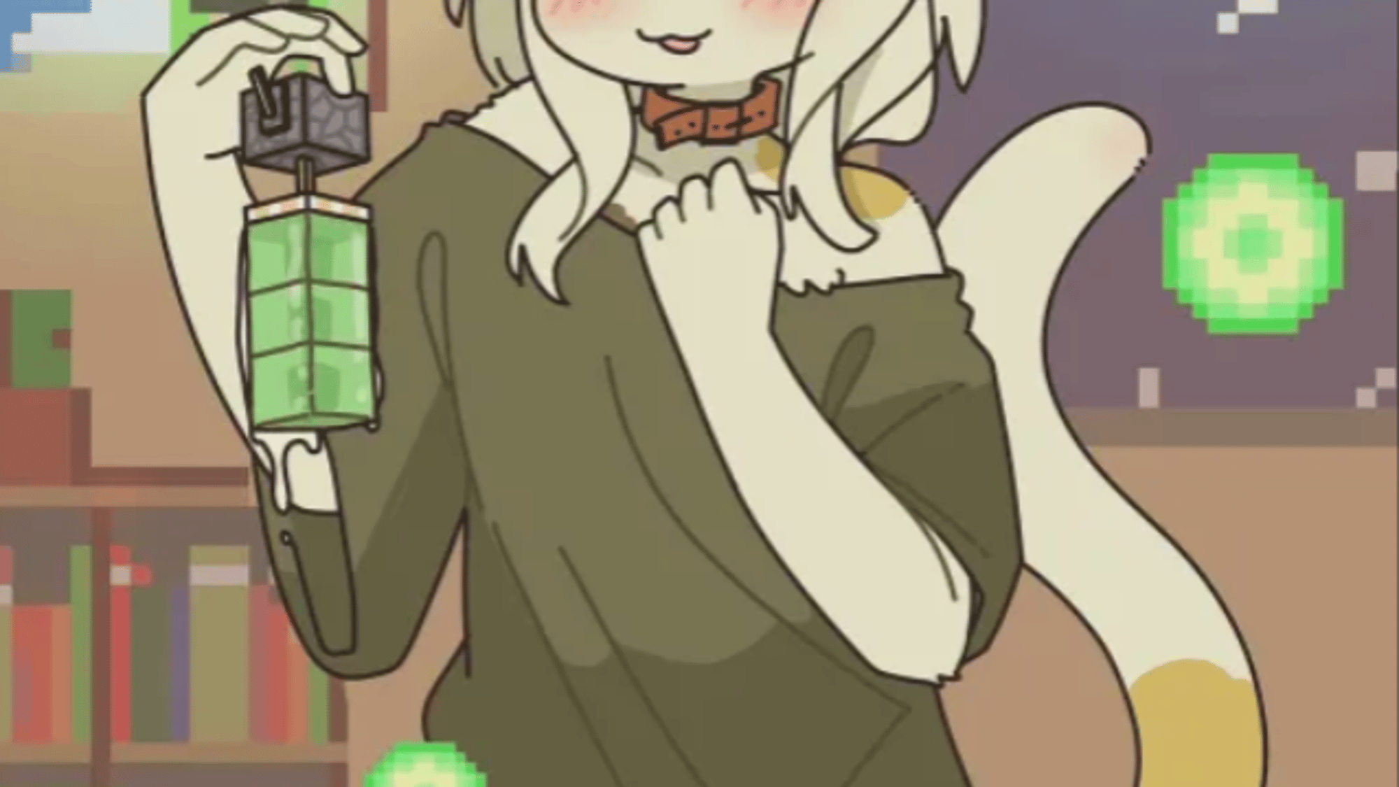 Minecraft cat girl