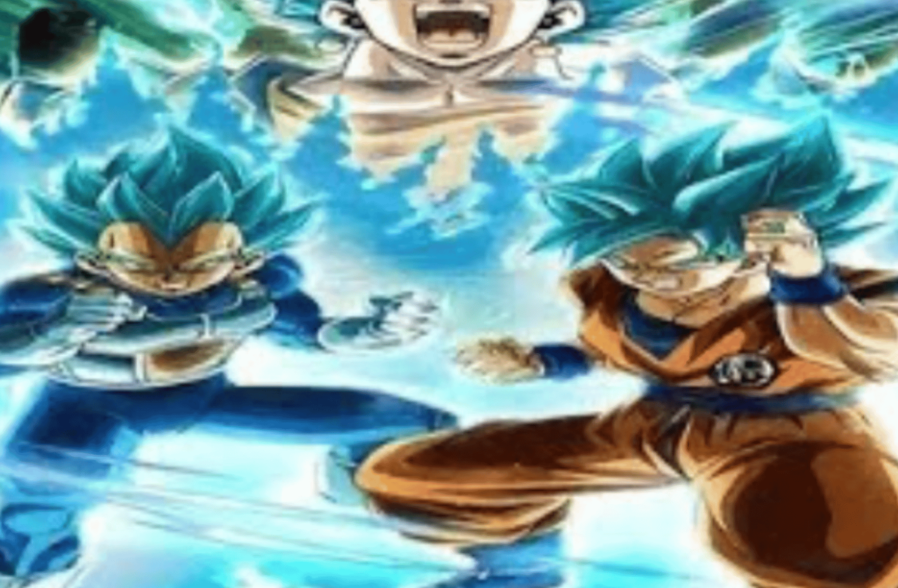 SSGSS Blue Gokuand Vegeta