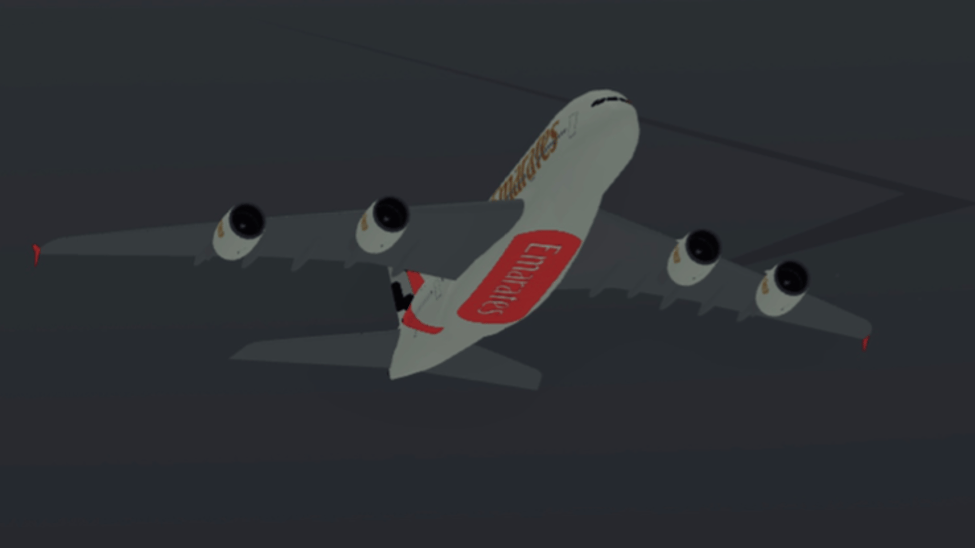 A380  flight